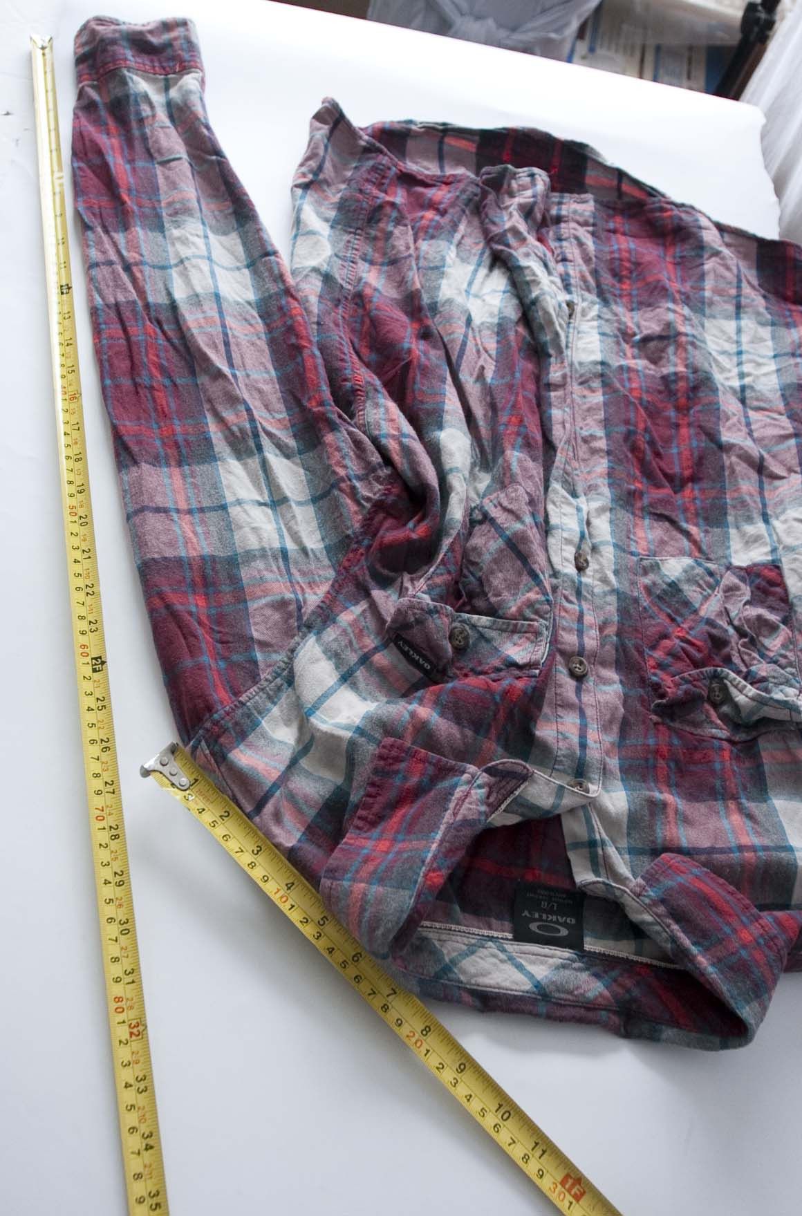 Oakley Oakley Shirt Flannel Size L Plaid Size US L / EU 52-54 / 3 - 3 Thumbnail