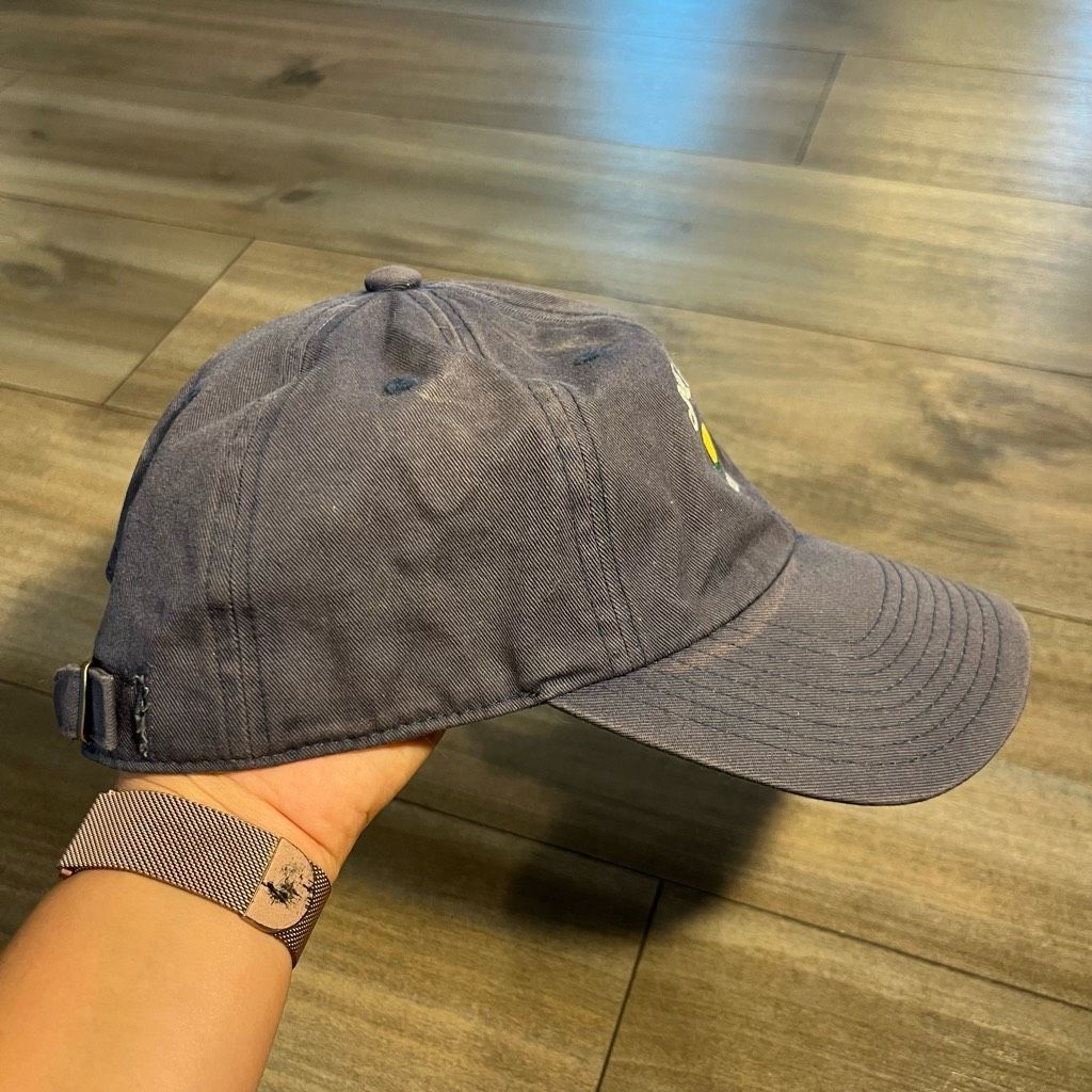 The Masters Masters Golf Grey Casual Athletic Strapback Hat Size ONE SIZE - 2 Thumbnail
