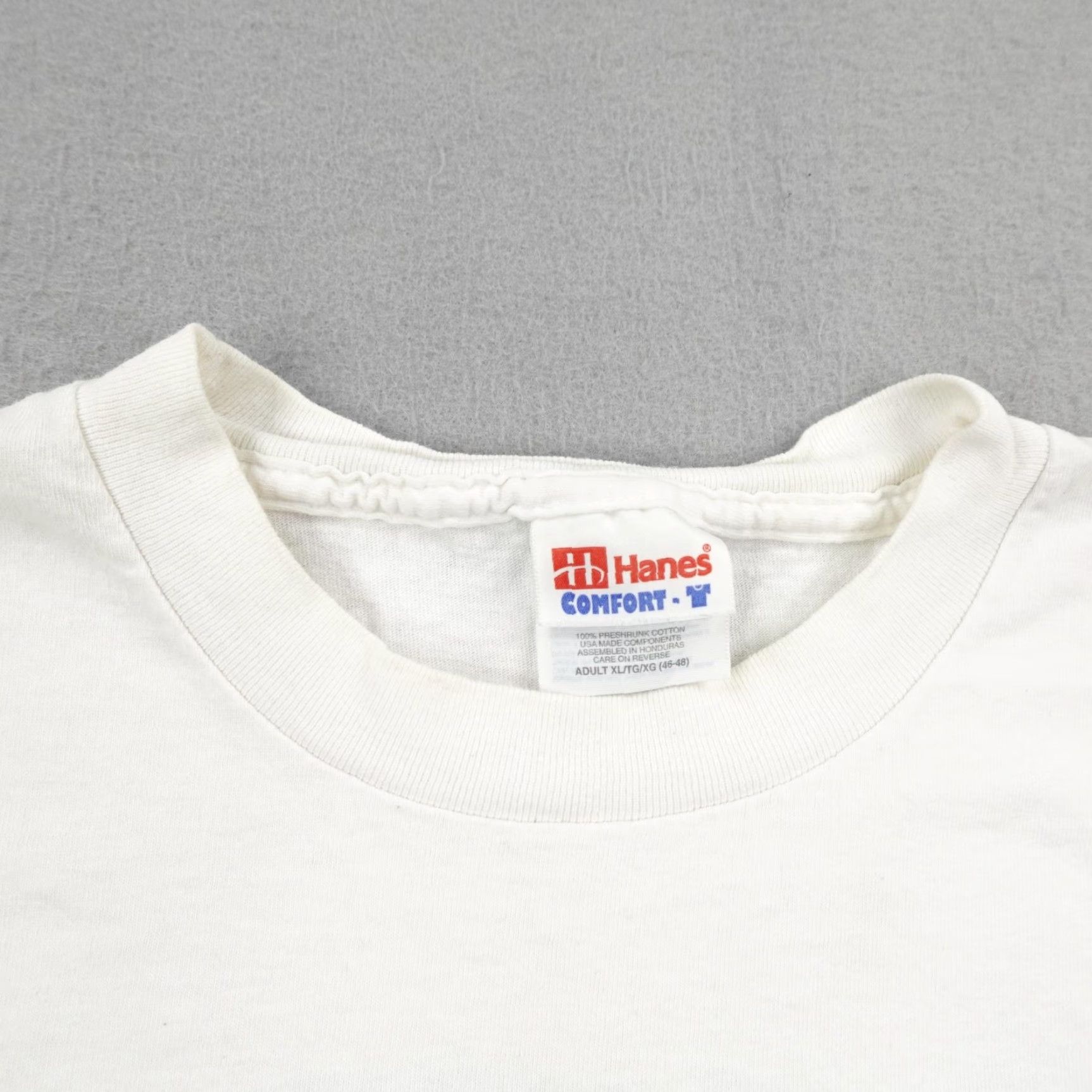 Hanes VINTAGE Molina Ghost Run Shirt Mens XL White Off Road 4x4 Trucks Y2K 2000 Tee Size US XL / EU 56 / 4 - 3 Thumbnail