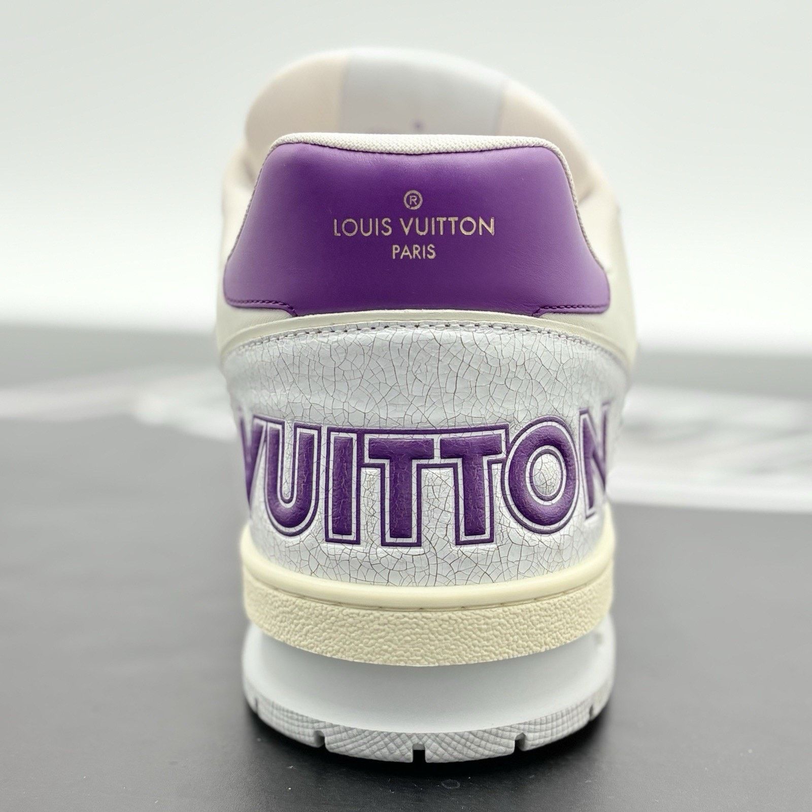 Louis Vuitton (13-13.5) Louis Vuitton Strap Trainer ' Purple ' VERY CLEAN! Size US 13 / EU 46 - 3 Thumbnail