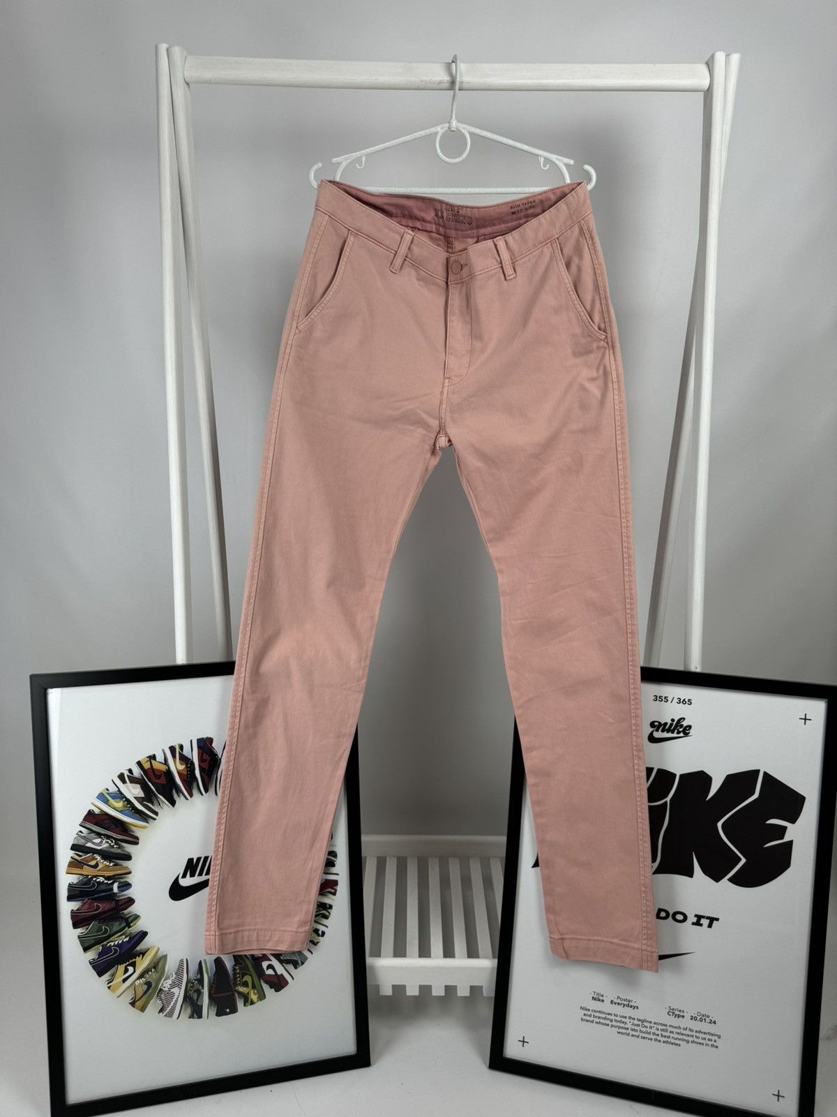 Levi's Rare Levis Pink Pants Size US 33 - 2 Thumbnail