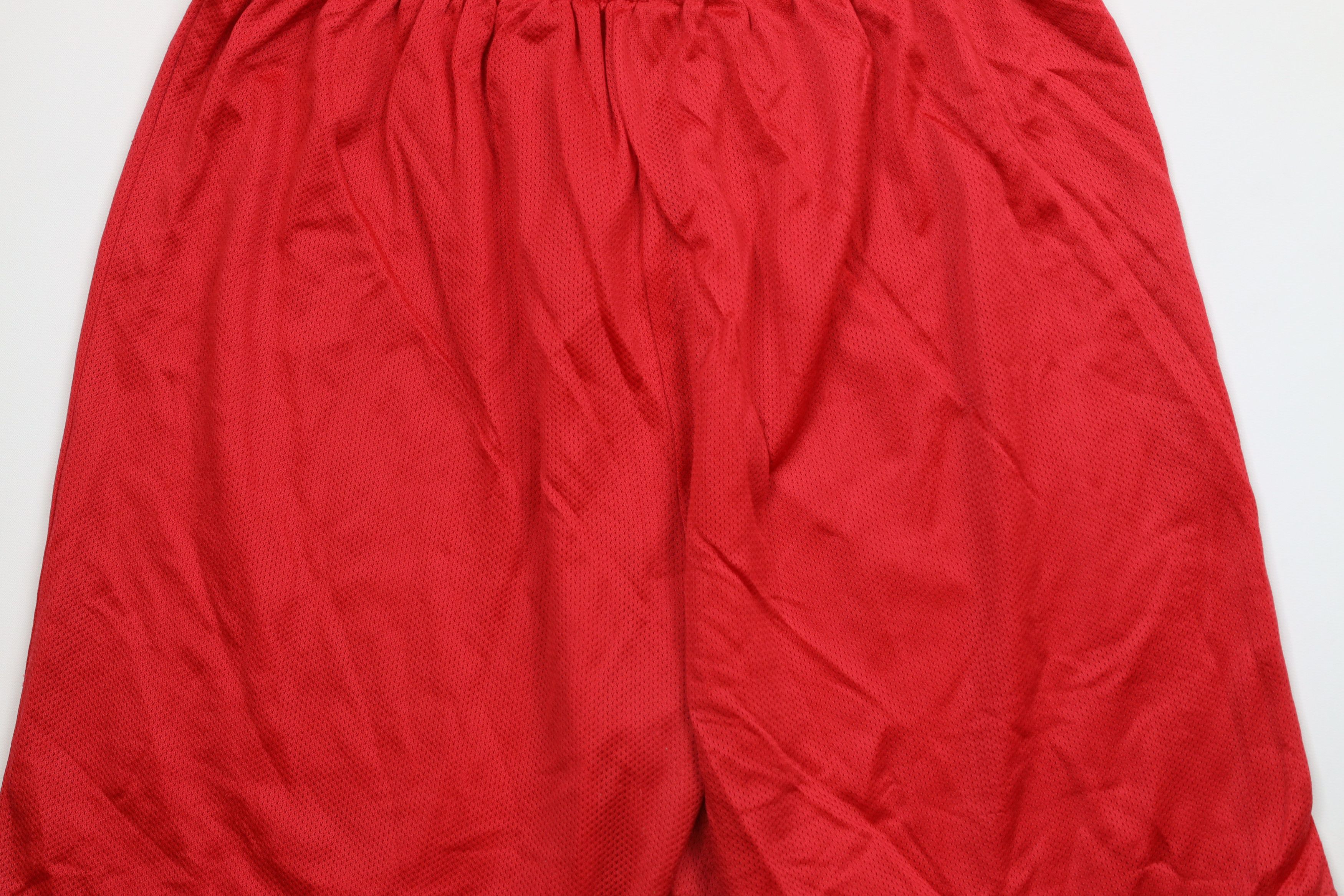 Vintage Vintage 90s Ohio State University Above Knee Shorts Red USA Size US 34 / EU 50 - 10 Thumbnail