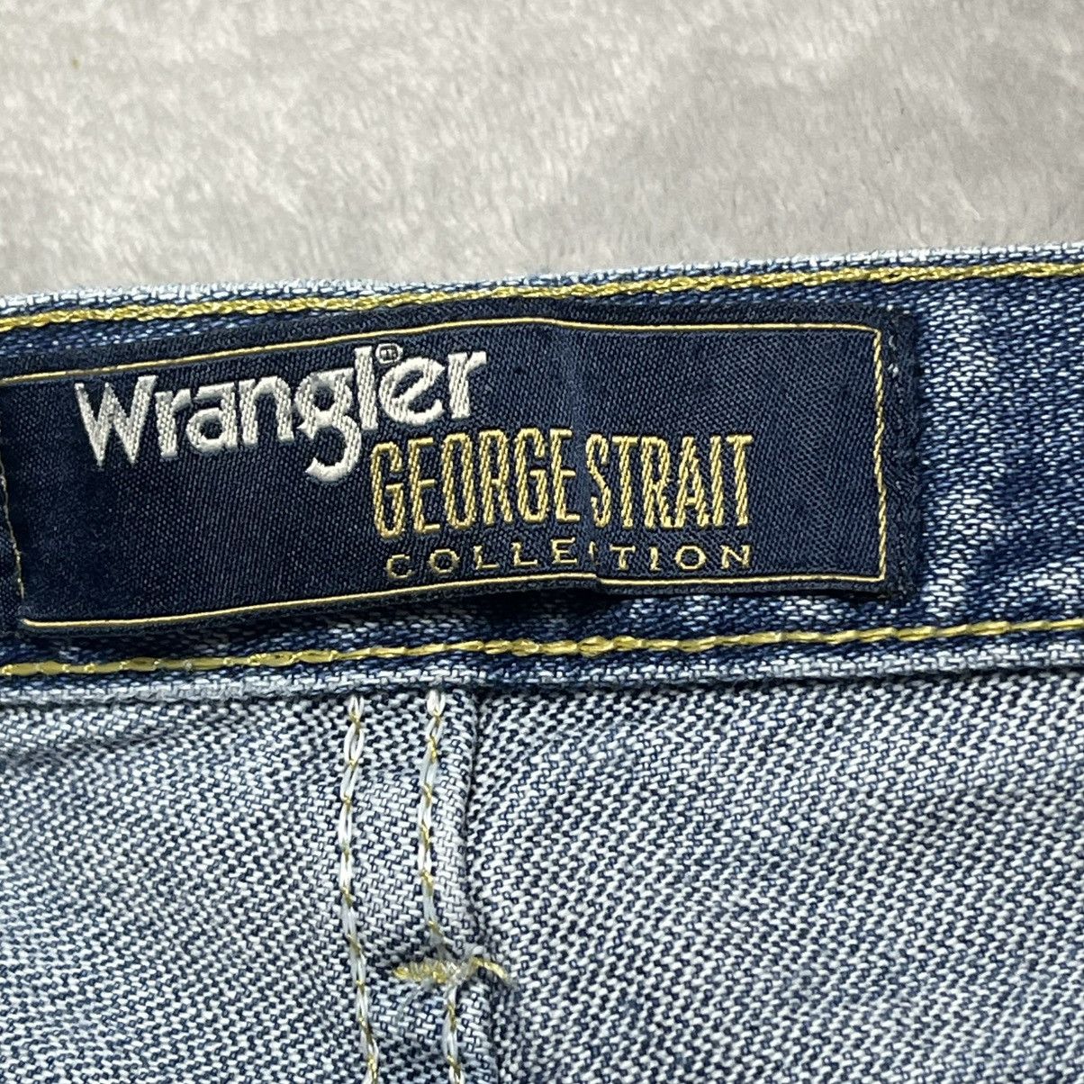 Wrangler Vintage Wrangler George Strait Collection Men Blue 35x36 Y2K Size US 34 / EU 50 - 3 Thumbnail