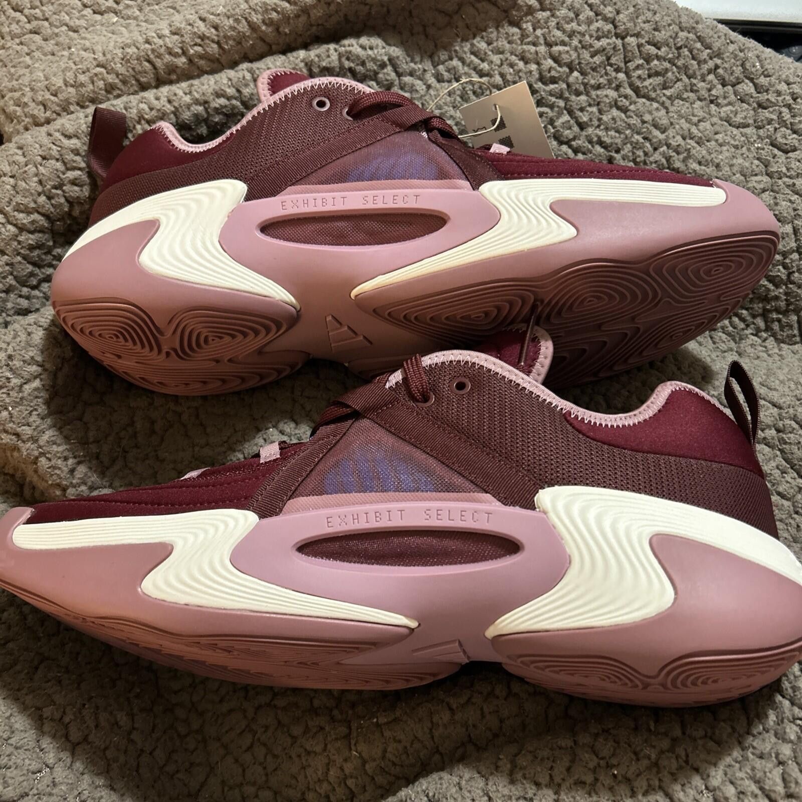 Adidas Adidas Women's Exhibit Select 2.0 Basketball Sz.12.5 Purple Size US 12 / IT 42 - 1 Thumbnail