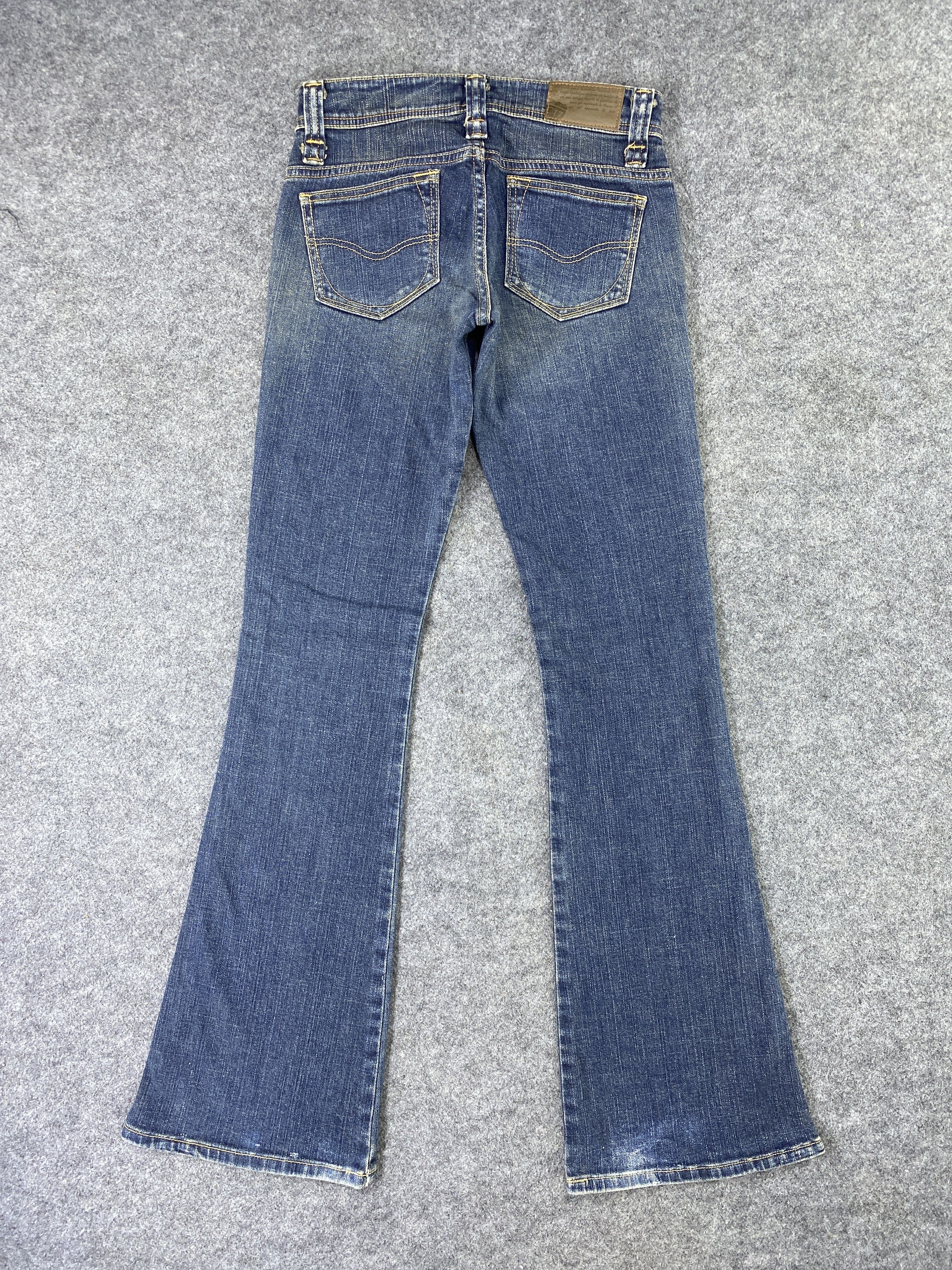 Japanese Brand C-seventeen Blue Wash bootcut Jeans - J1068 Size 27" / US 4 / IT 40 - 3 Thumbnail