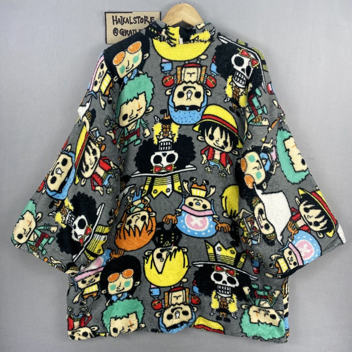 Japanese Brand One Piece Anime Yukata Kimono Bath Japan Size US L / EU 52-54 / 3 - 4 Thumbnail