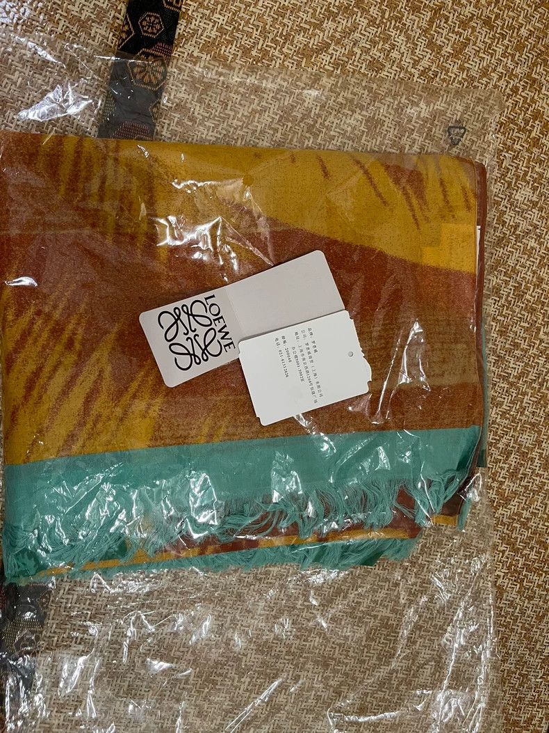 Loewe LOEWE A full wool scarf Size ONE SIZE - 4 Thumbnail