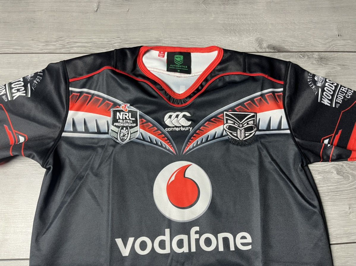Canterbury of New Zealand Vintage New Zealand Warriors rugby league shirt Canterbury Size US M / EU 48-50 / 2 - 3 Thumbnail
