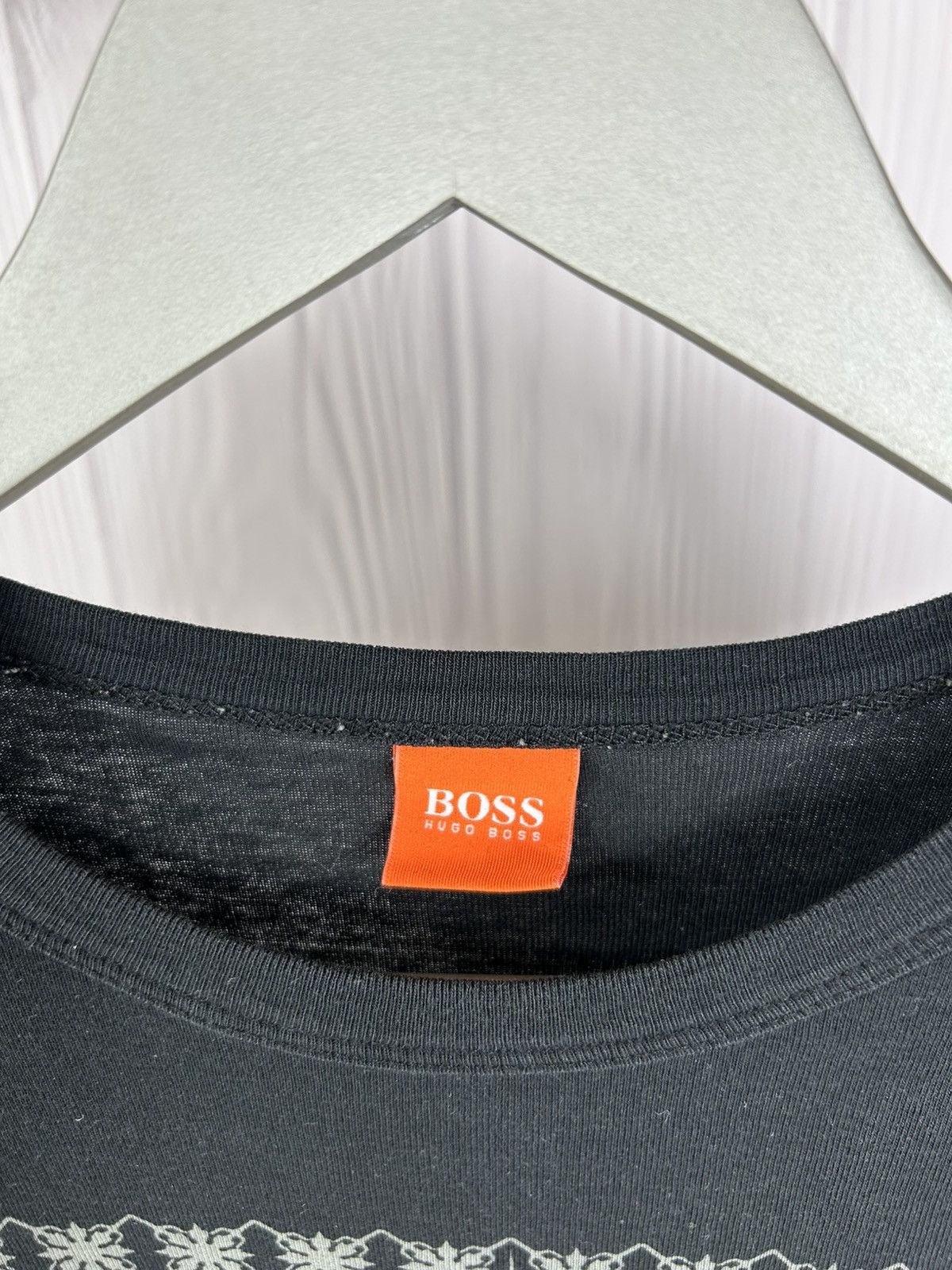 Hugo Boss Vintage Hugo Boss Orange Skull T-Shirt Size S Size US S / EU 44-46 / 1 - 7 Thumbnail
