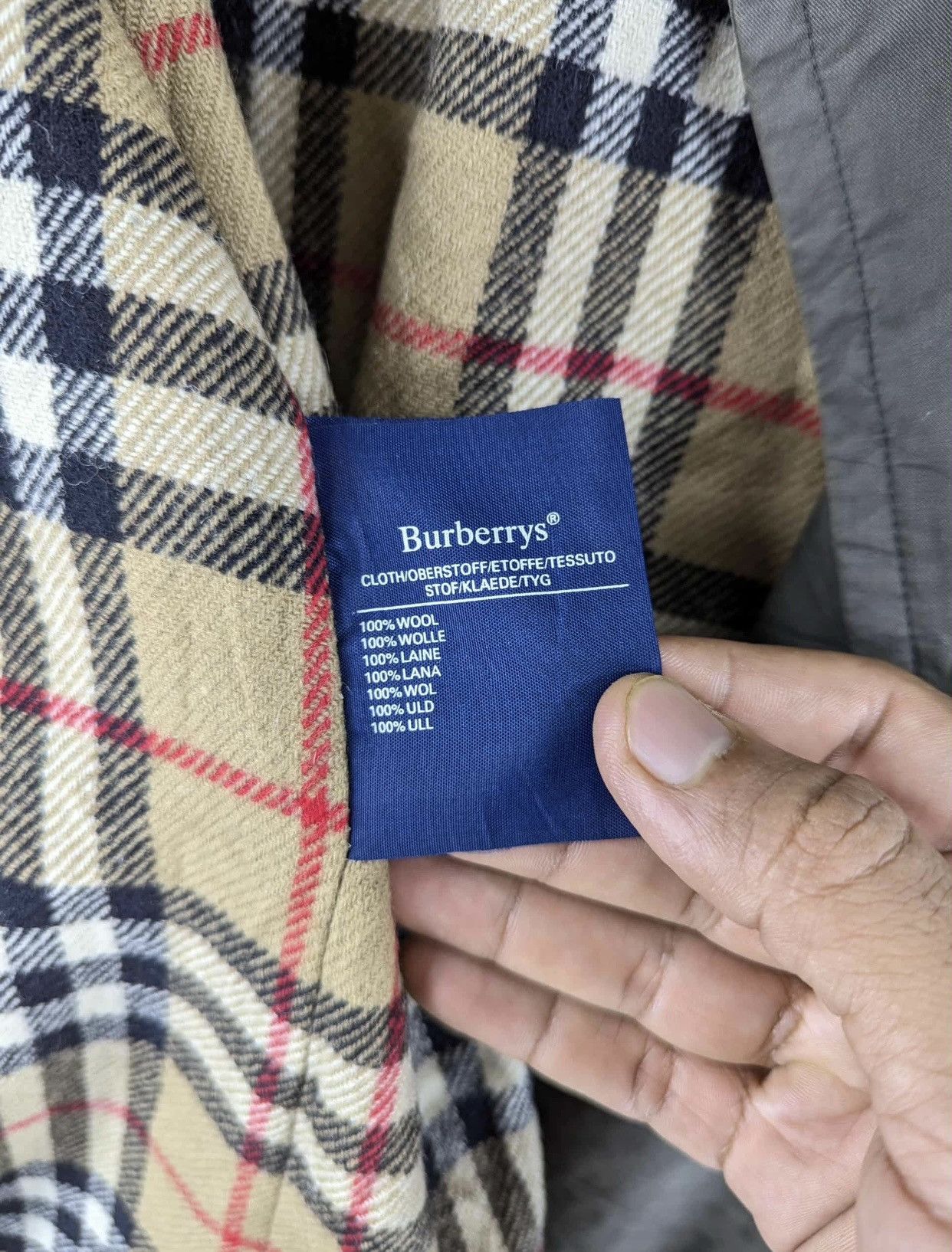 Burberry Prorsum 🔥VTG BURBERRY NOVACHECK TC DOUBLE BREAST Size US M / EU 48-50 / 2 - 4 Thumbnail