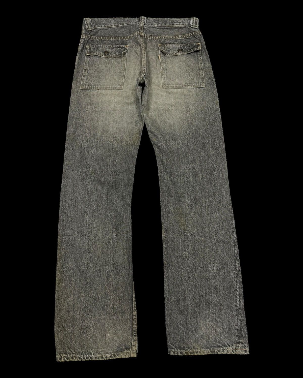 Sugar Cane 💥Vintage Double Works Warehouse Rusty Jeans Union Made Size US 32 / EU 48 - 2 Thumbnail