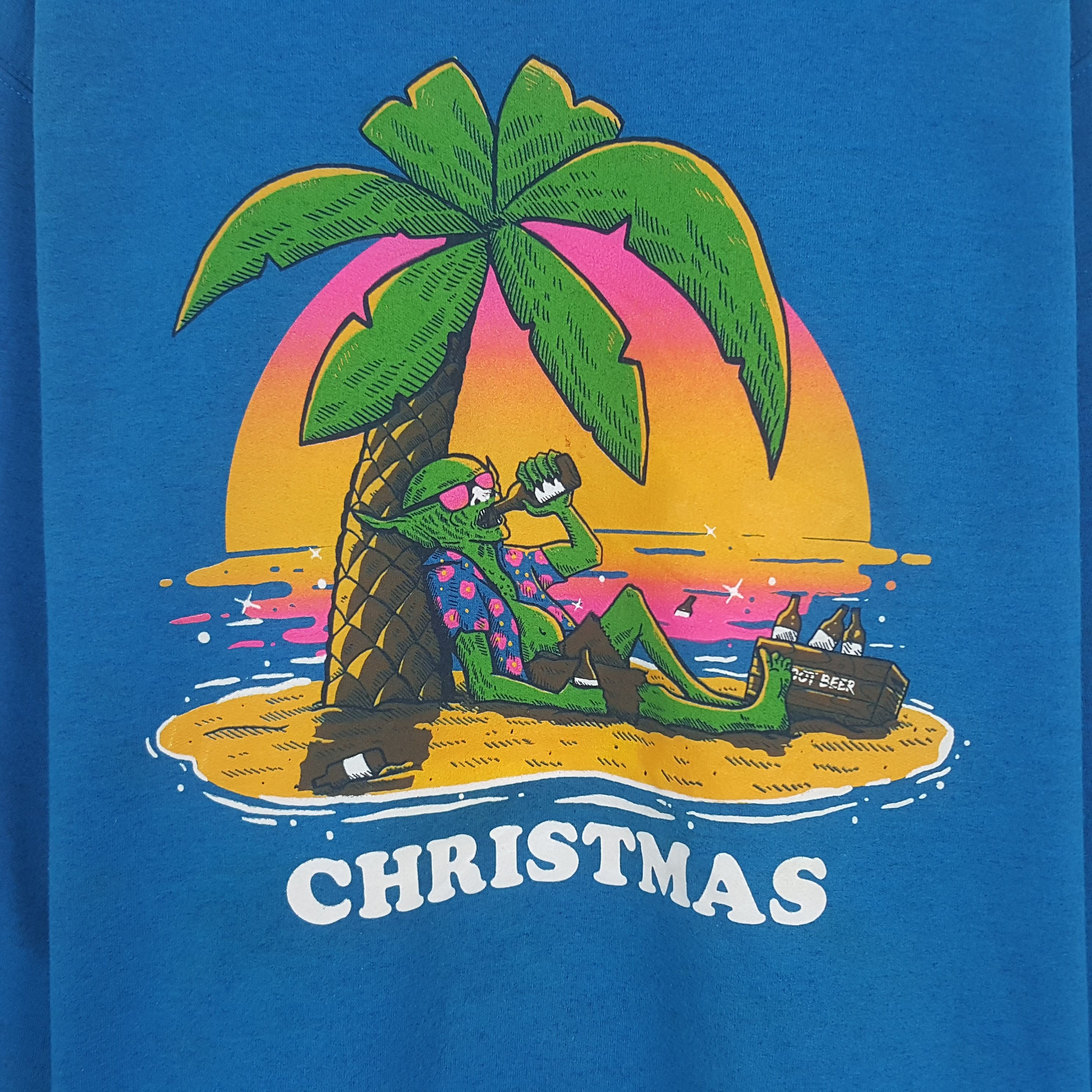 Vintage Vintage Hawaii Christmas Sweatshirt Size US M / EU 48-50 / 2 - 2 Thumbnail
