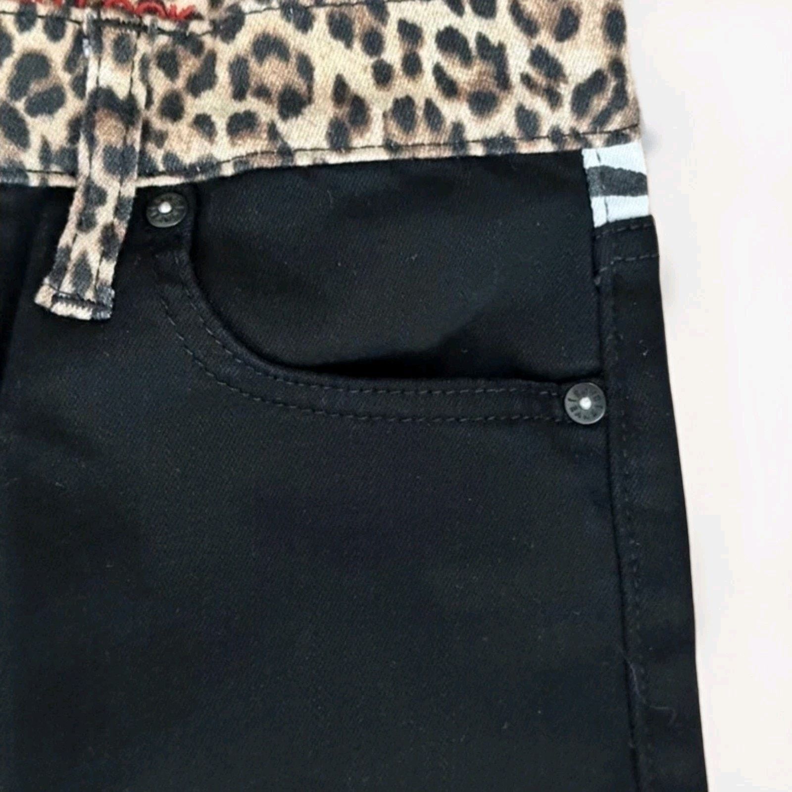 Alice + Olivia Alice + Olivia Baby Boot Animal Print QUEEN Of The Night 25 Size 25" / US 0 / IT 36 - 11 Thumbnail