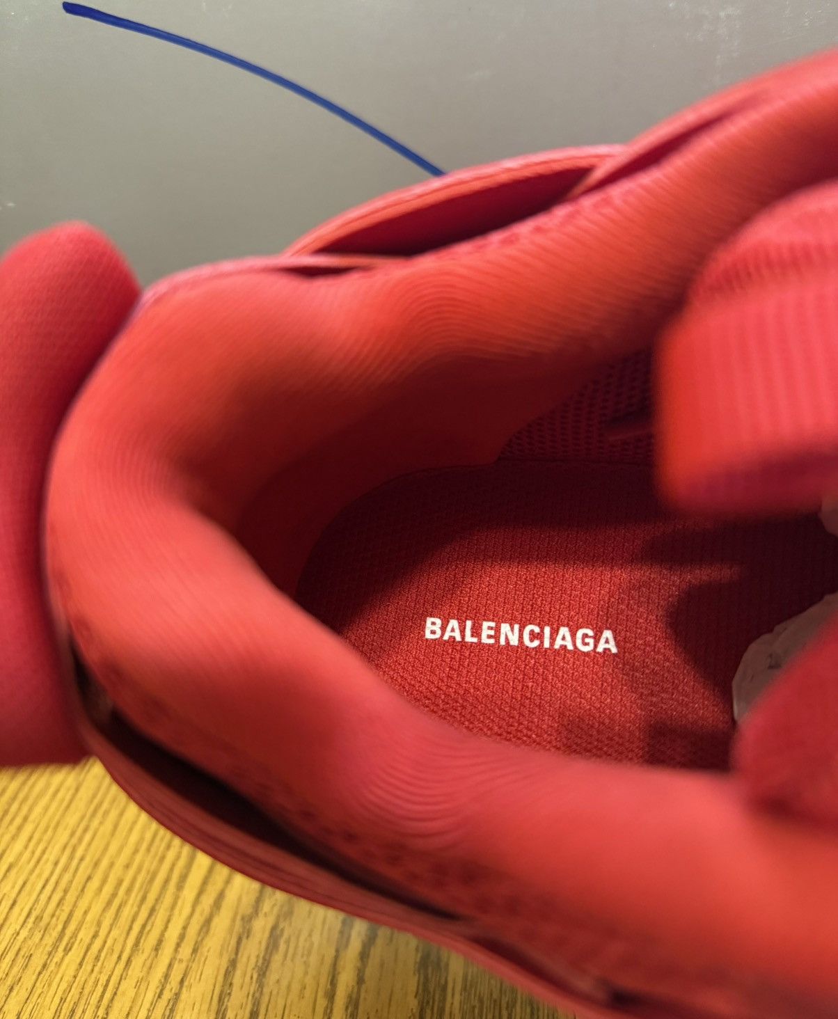 Balenciaga Balenciaga Track Sneaker (Red) Size US 11 / EU 44 - 8 Thumbnail