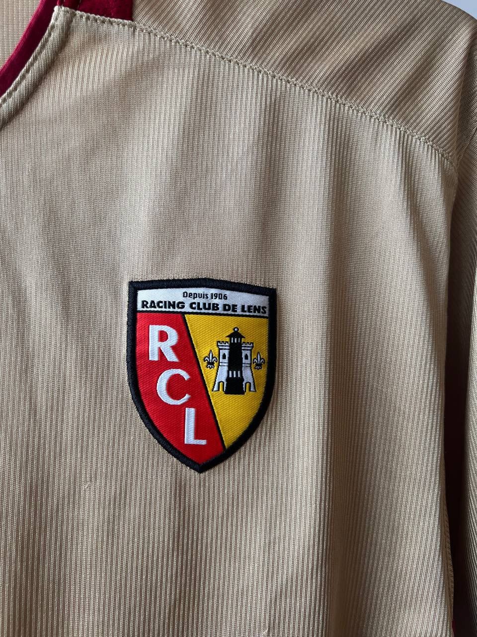 Nike 2003/04 RC LENS HOME SOCCER JERSEY FOOTBALL SHIRT NIKE SZ M Size US M / EU 48-50 / 2 - 8 Thumbnail