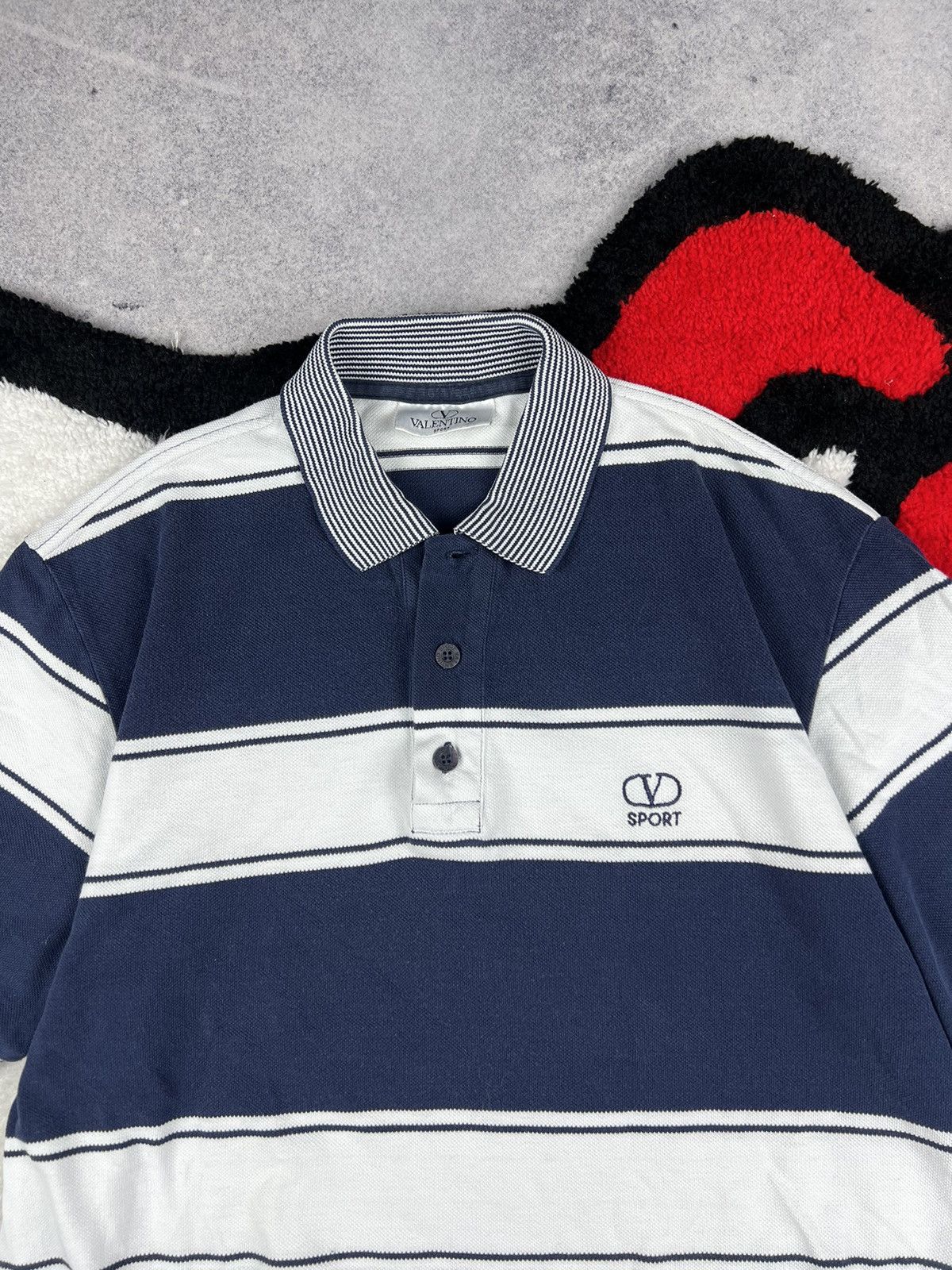 Valentino Vintage Valentino Sport Old Money luxury Casual Polo Shirt Size US M / EU 48-50 / 2 - 4 Thumbnail