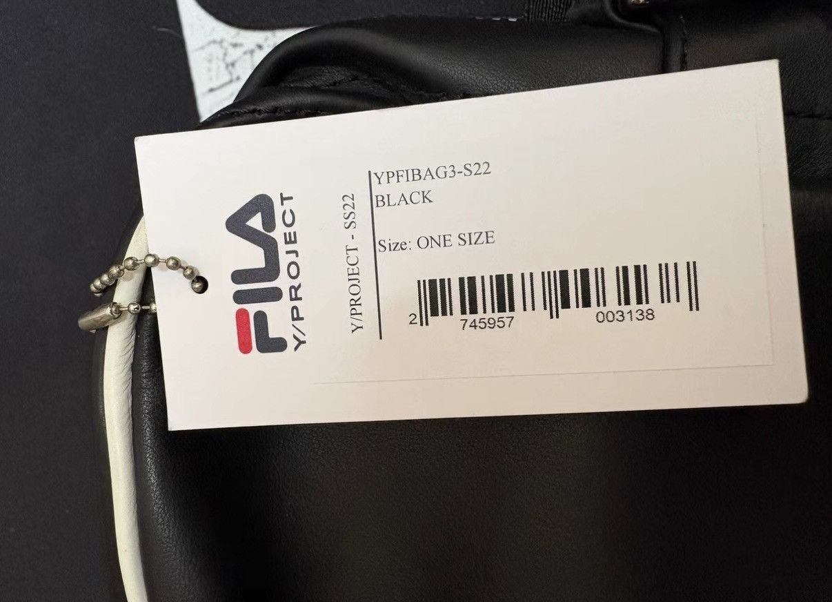 Y/Project Y/Project X Fila Collaborative Leather Crossbody Bag Size ONE SIZE - 5 Thumbnail
