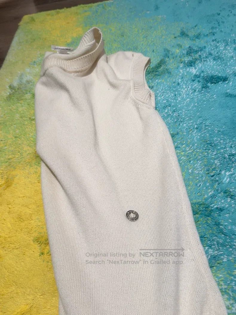 Hermes Hermes White cashmere dress Size XXS / US 00 / IT 34 - 6 Thumbnail