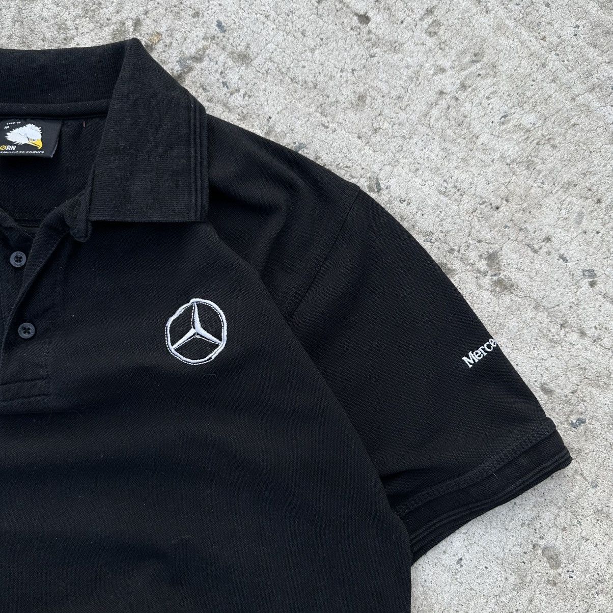 Mercedes-Benz Vintage Japanese Style Mercedes Polo Fuso Tee Racing Y2K Size US M / EU 48-50 / 2 - 6 Thumbnail