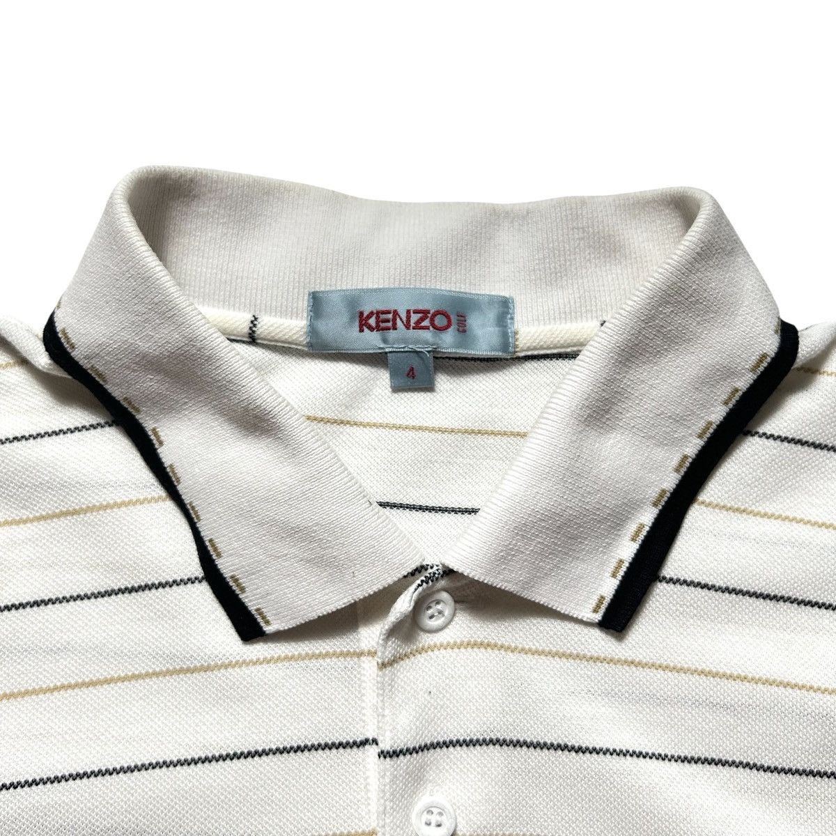 Kenzo Vintage Kenzo Embroidery Logo Polos Size US M / EU 48-50 / 2 - 4 Thumbnail
