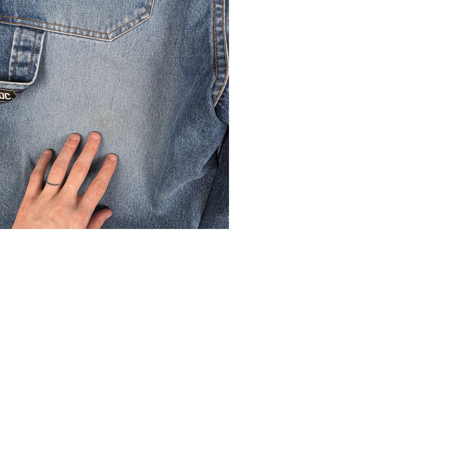 Vintage VINTAGE US Polo Assn. Denim Jorts Shorts Mens 38 Blue Grunge Baggy Skater 90s Style Size US M / EU 48-50 / 2 - 9 Thumbnail
