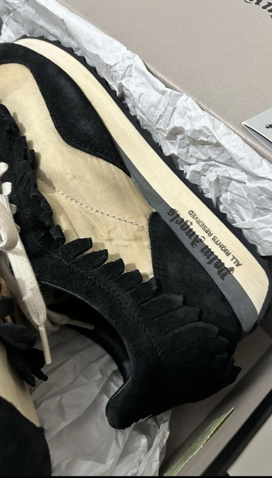 Palm Angels Palm Angels fringe low-top sneakers Uk 9 Size US 9 / EU 42 - 3 Thumbnail