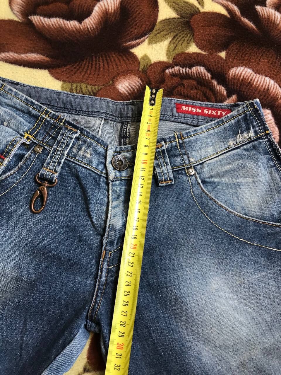 Miss Sixty MISS SIXTY Mary J Women's Blue Denim Regular Straight Jeans Size 28" / US 6 / IT 42 - 17 Thumbnail