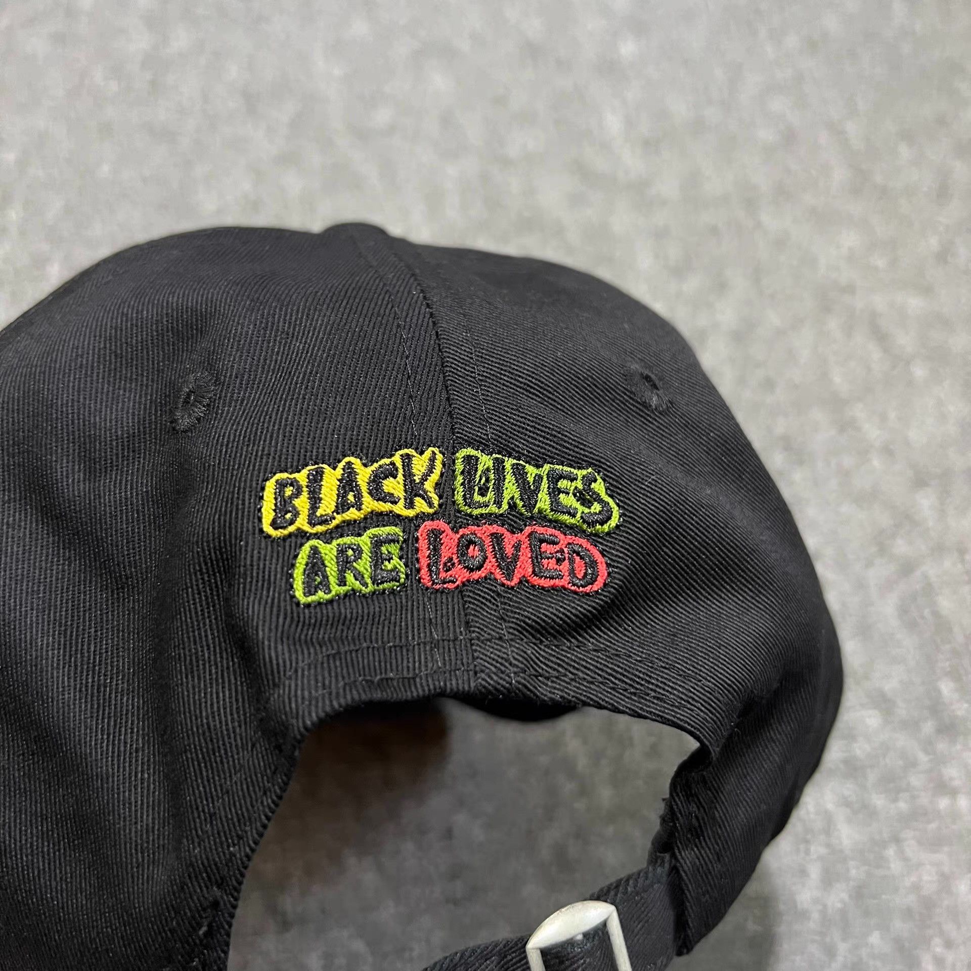 Cross Colours CrossColours Embroidered Curved Brim Baseball Cap Visor Q7 Size ONE SIZE - 5 Thumbnail