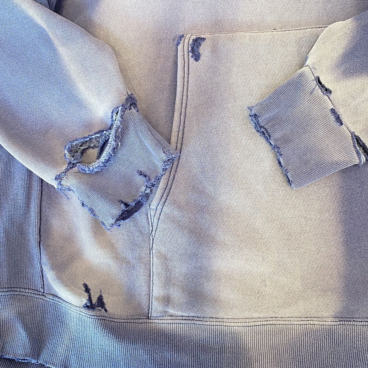 Carhartt × Vintage Vintage 80s Carhartt Thrashed Faded Hoodie Size US L / EU 52-54 / 3 - 5 Thumbnail