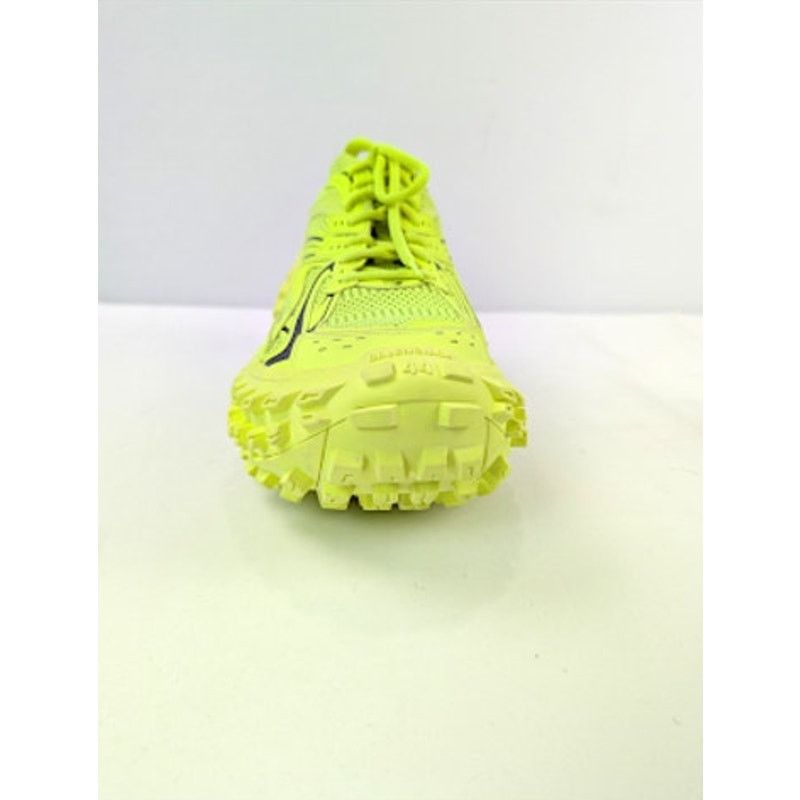 Balenciaga o1rshd1 Bouncer / Defender Sneaker in Fluo Yellow / Black Size US 11 / EU 44 - 8 Thumbnail
