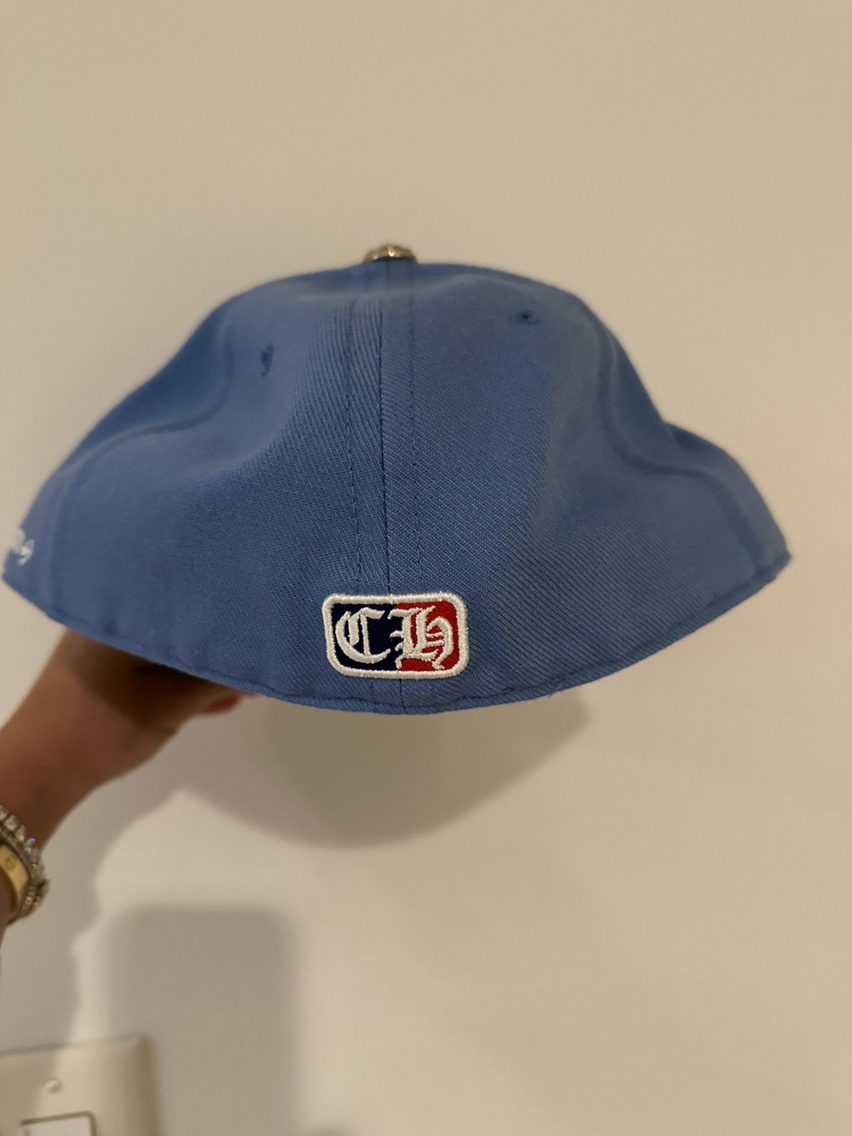 Chrome Hearts RARE Chrome Hearts Heart Embroidered Hat Size ONE SIZE - 3 Thumbnail