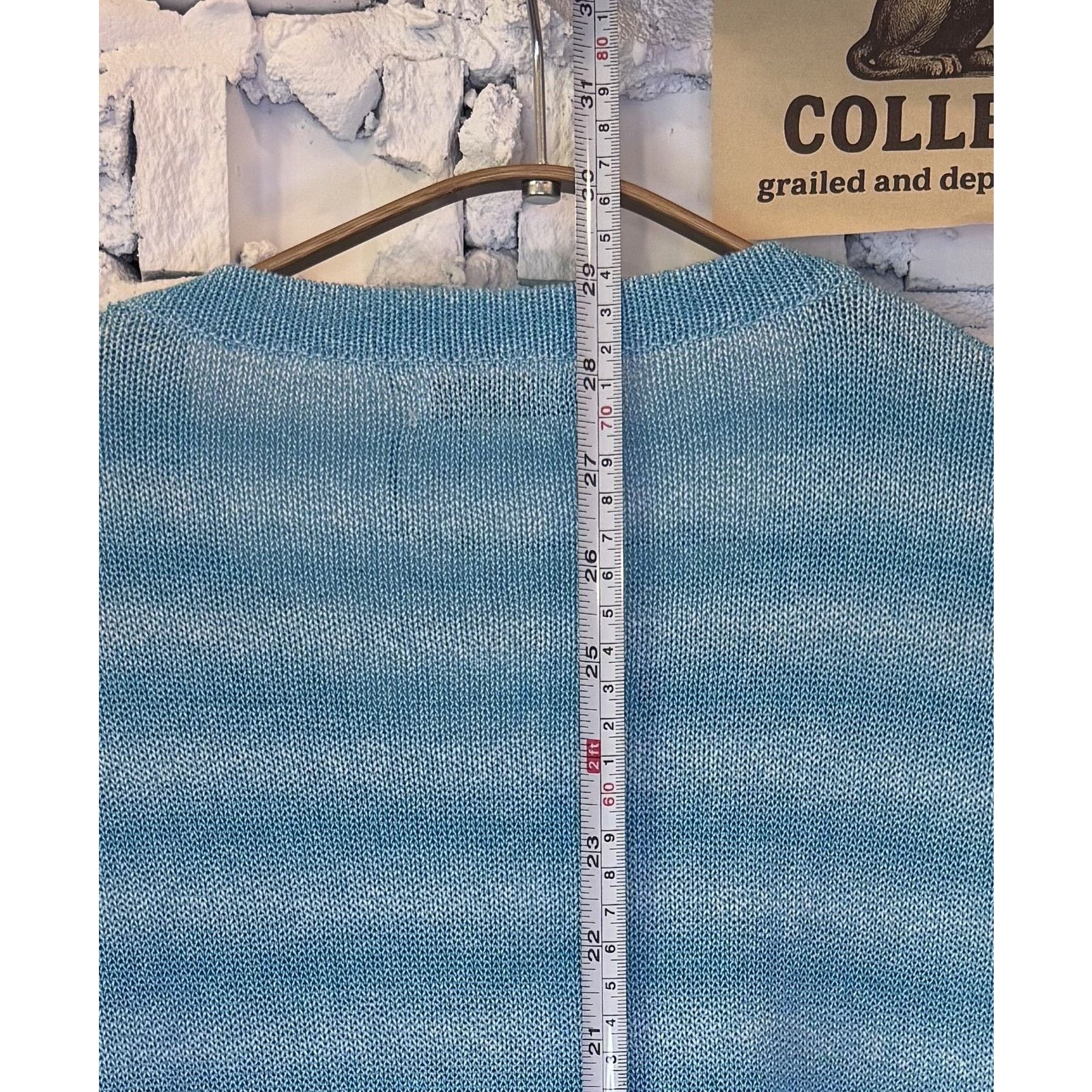 Zara Zara Mens Large Blue Knit Lightweight Short Sleeve Pullover Size US L / EU 52-54 / 3 - 6 Thumbnail