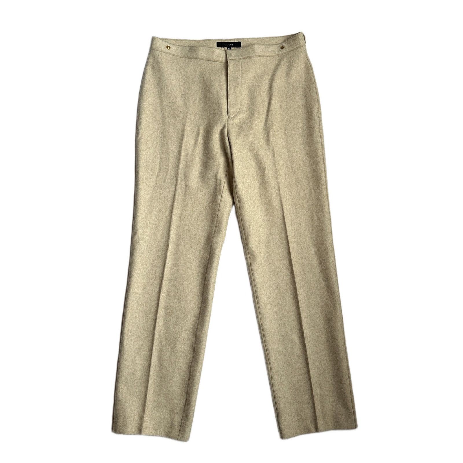 Gucci Gucci by Tom Ford Wool/Cashmere Trousers Size US 32 / EU 48 - 1 Thumbnail