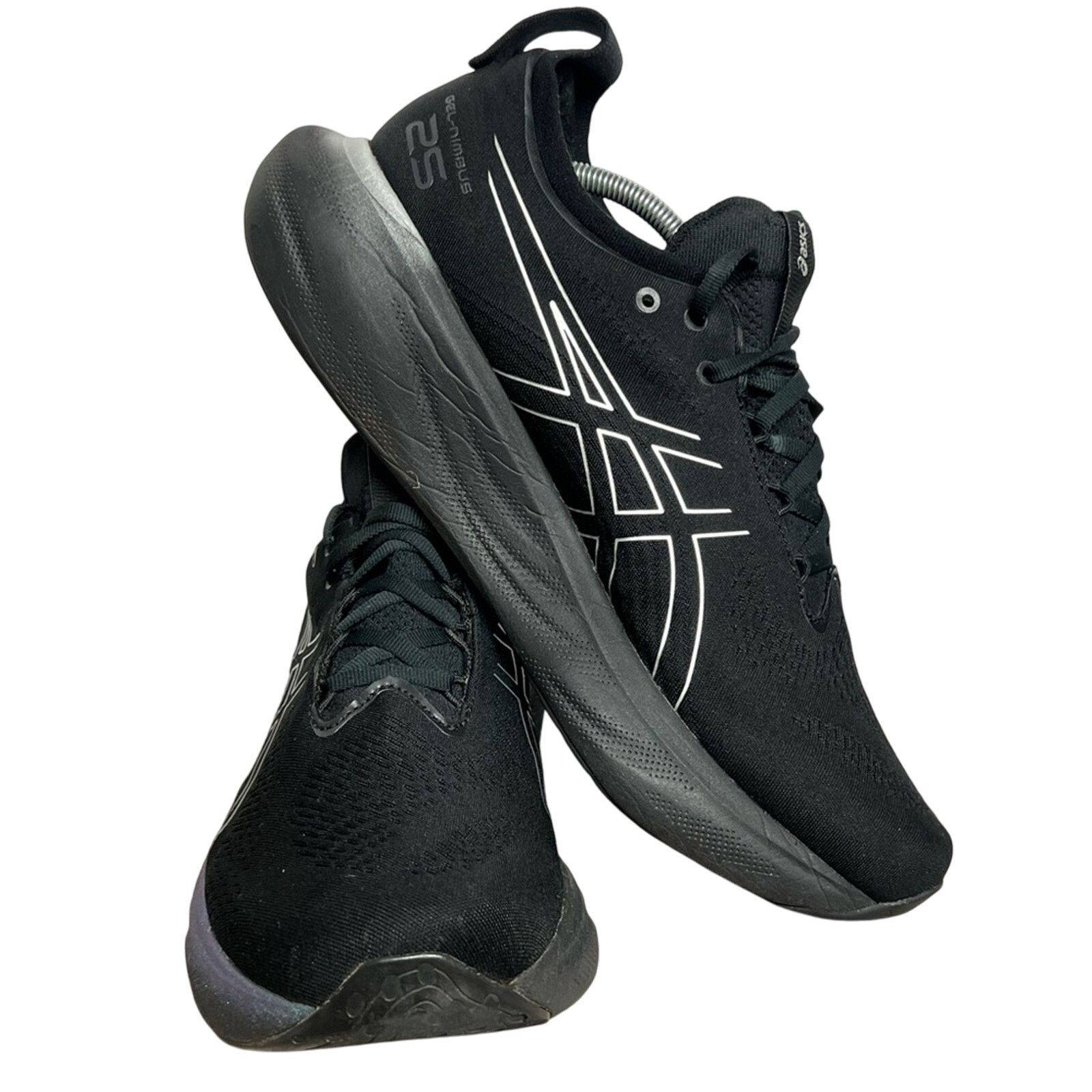 Asics Asics Gel-Nimbus 25 Platinum Road Running Shoes Men's Black Size US 12 / EU 45 - 6 Thumbnail