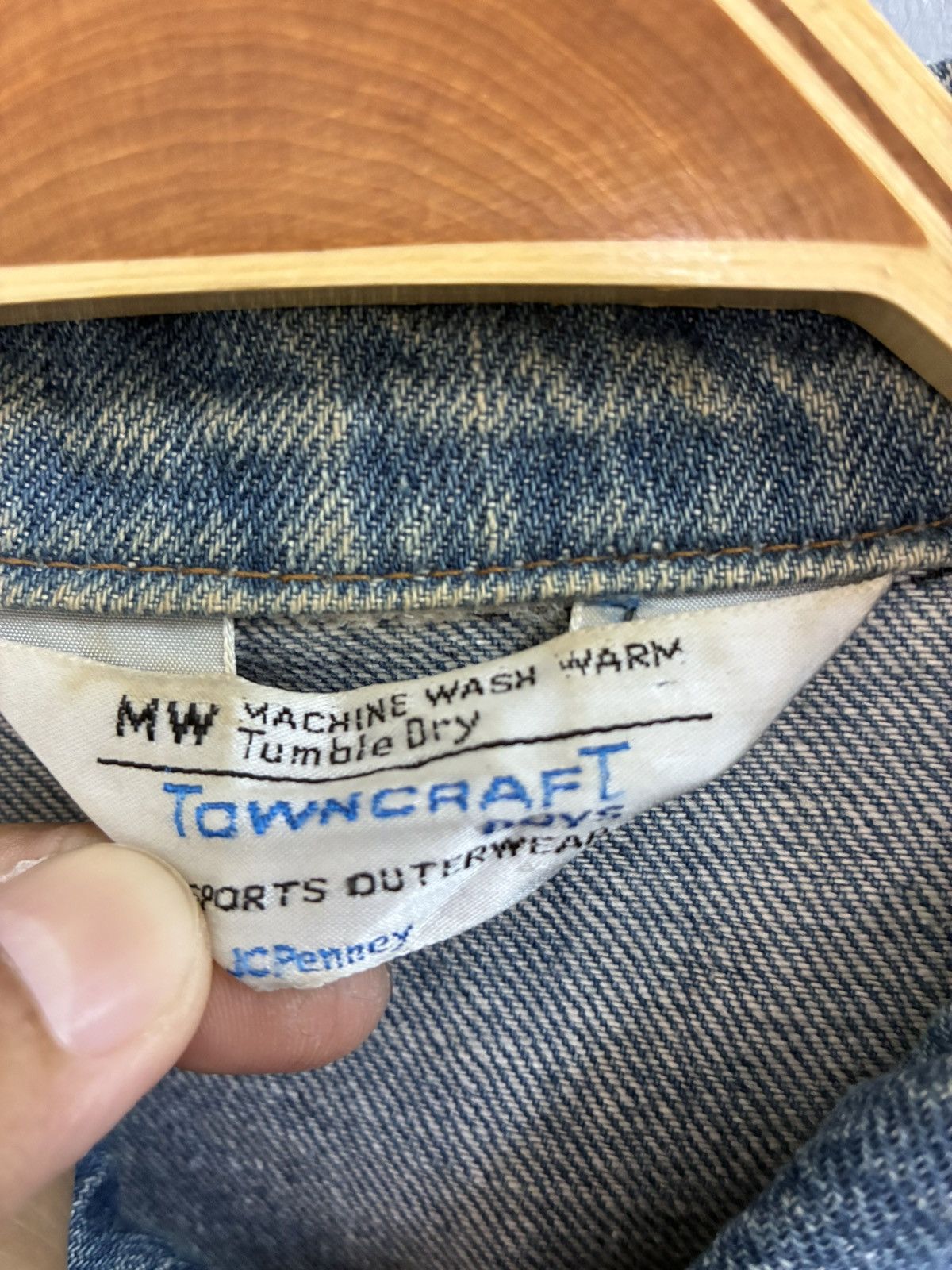 Towncraft Vintage 70s Towncraft Denim selvage jacket Size US S / EU 44-46 / 1 - 9 Thumbnail