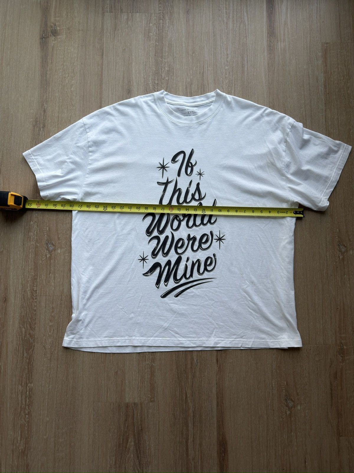 Kendrick Lamar Kendrick Lamar GNX Tour “If This World Were Mine” Tee Size US XXL / EU 58 / 5 - 5 Thumbnail