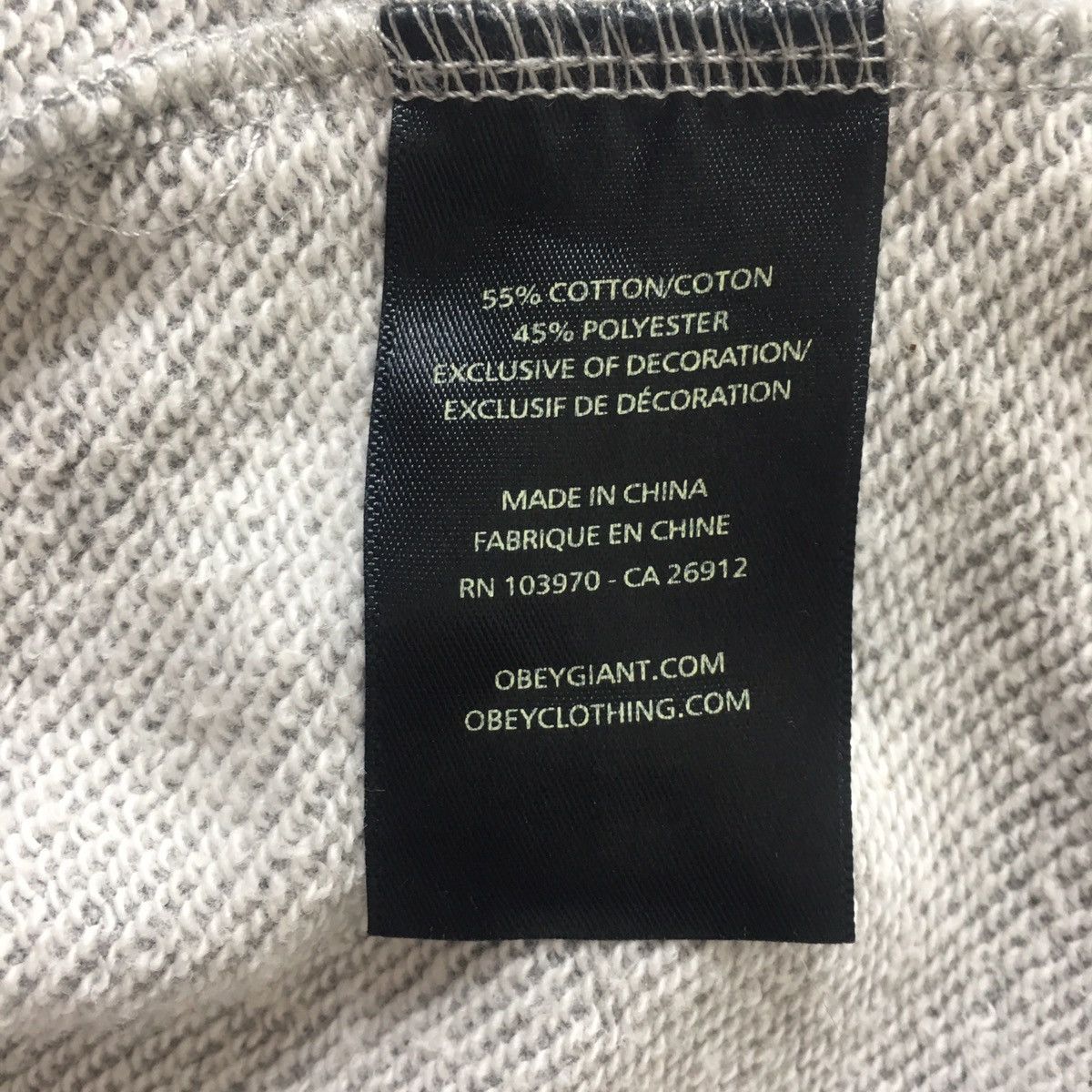 Obey Obey Propaganda No 89 Crewneck Sweatshirt StreetWear Size US S / EU 44-46 / 1 - 9 Thumbnail