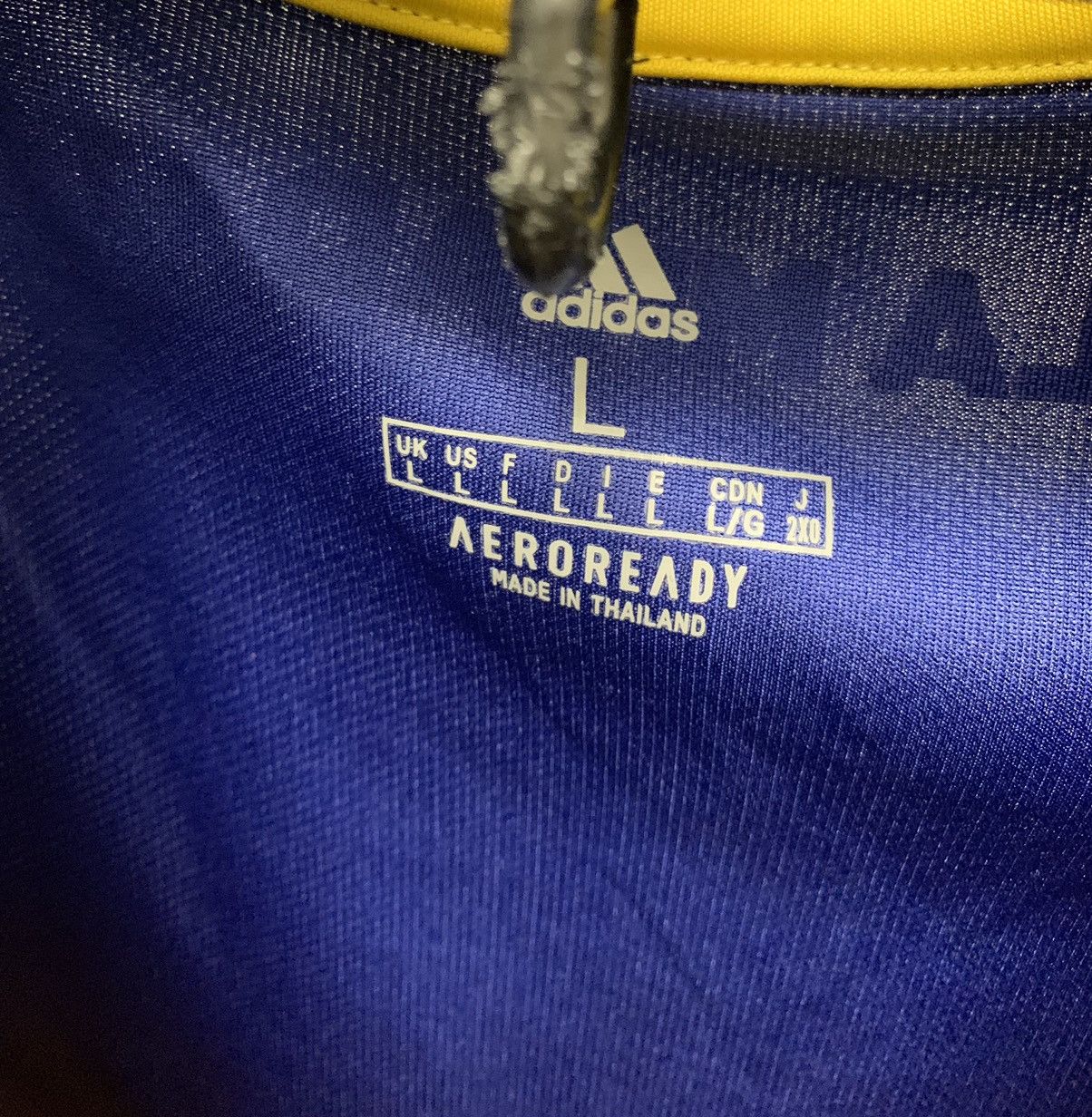 Other Boca juniors cabj soccer jersey 10 L ( adidas Ronaldo Messi Size US L / EU 52-54 / 3 - 4 Thumbnail