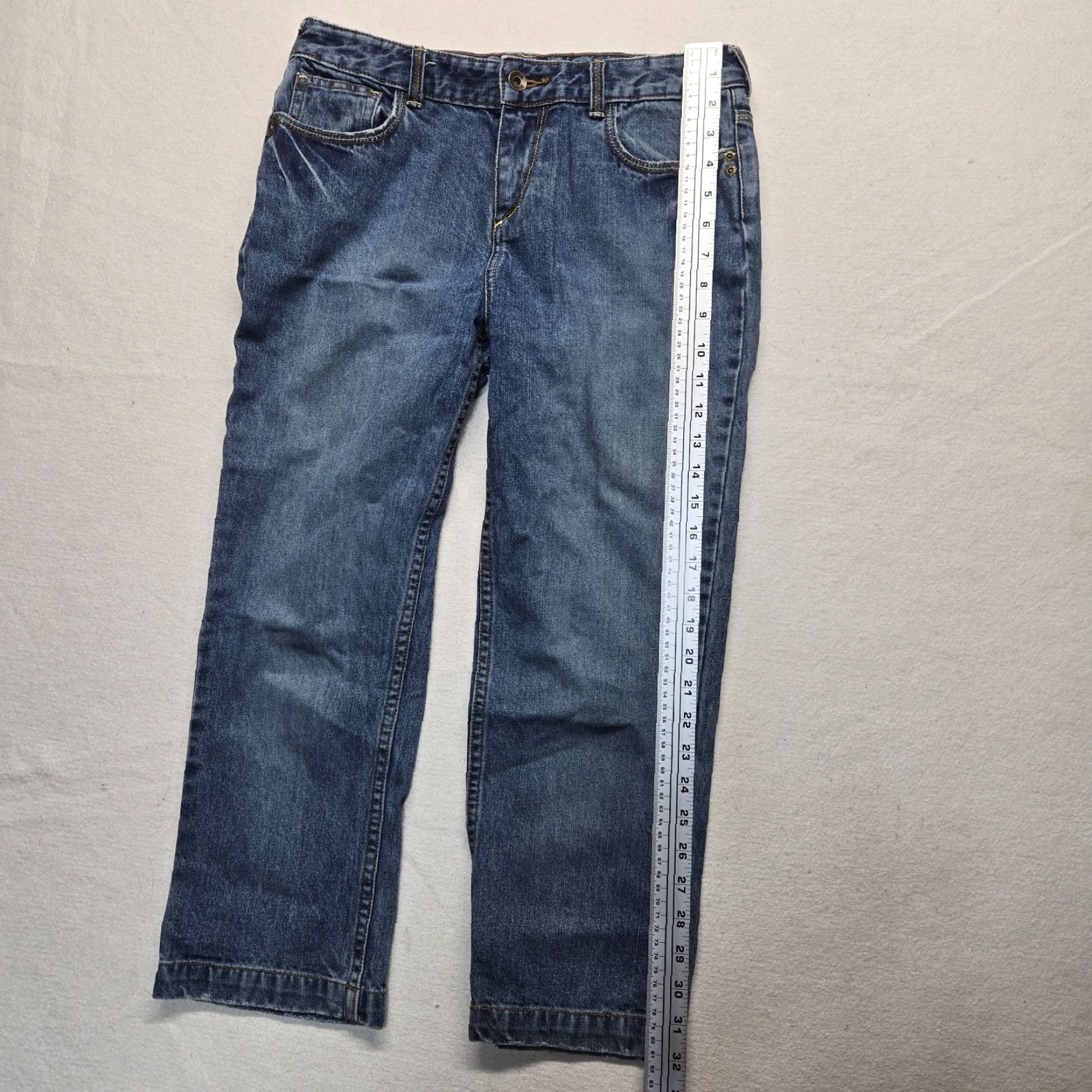Vintage A.N.A Capri Jeans Low Rise Medium Wash Women's Size 4 Blue Capri Jeans 5-Pocket Denim Vintage: No Mens Womens Boys Girls Size 27" / US 4 / IT 40 - 7 Thumbnail