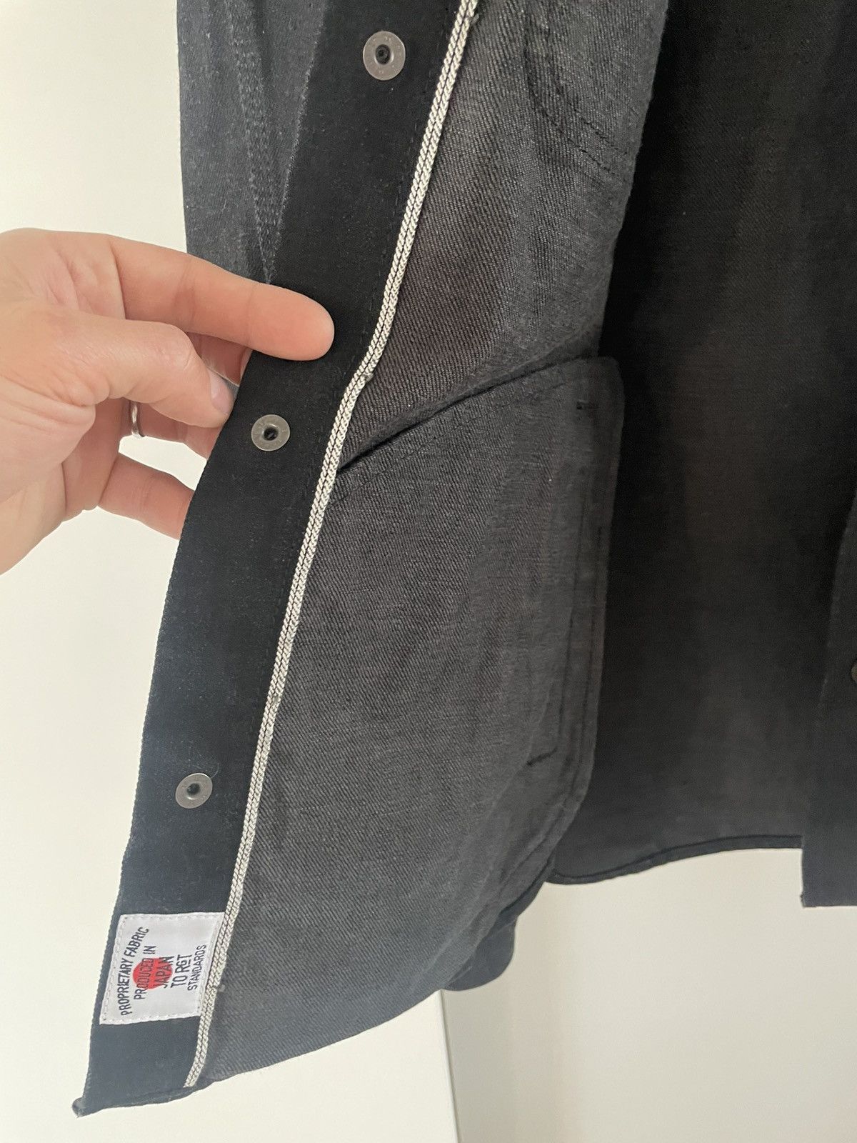 Rogue Territory Rogue Territory Service Shirt Stealth Denim Selvedge 15oz Size US S / EU 44-46 / 1 - 5 Thumbnail