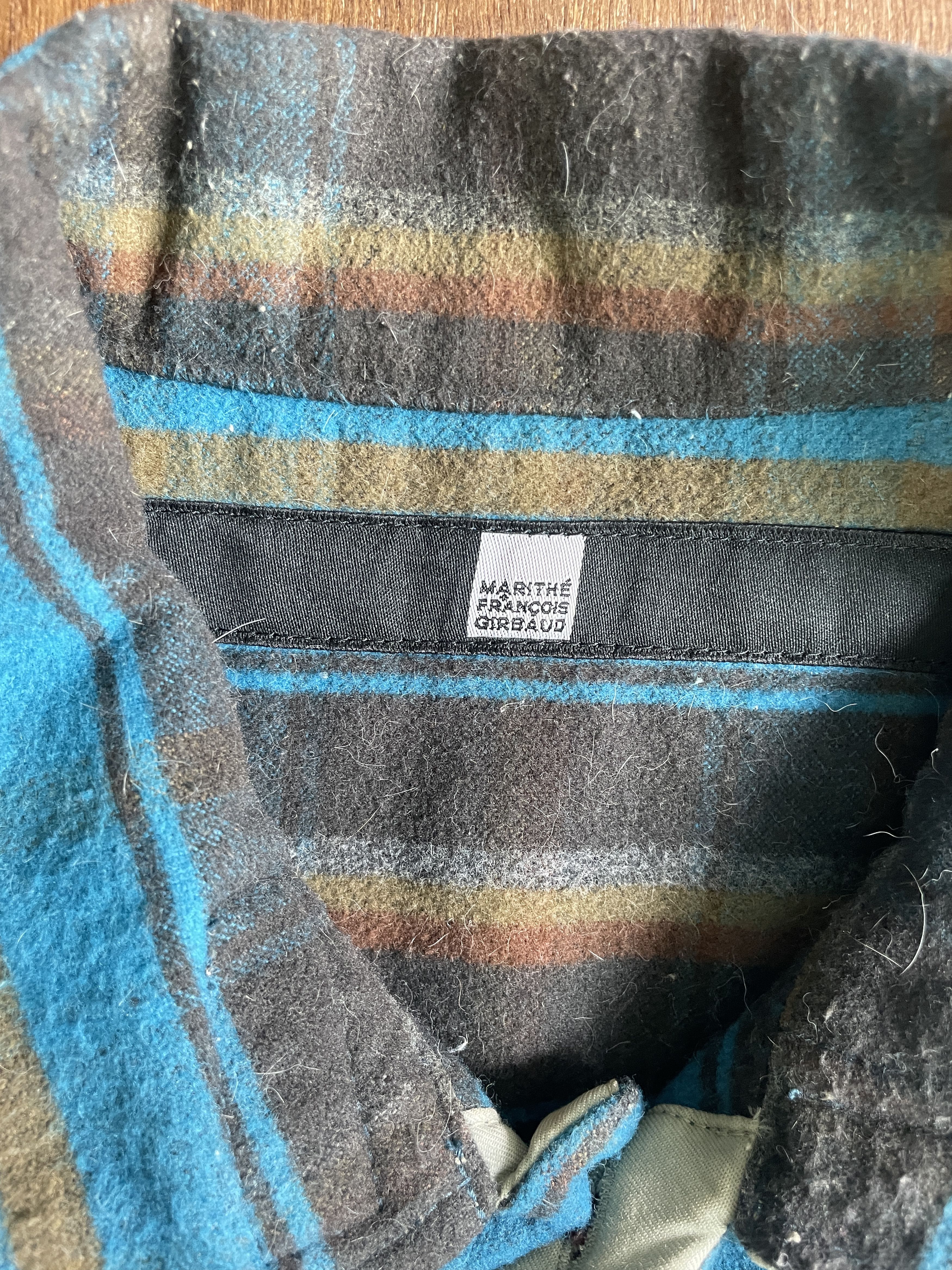 Marithe + Francois Girbaud Marithe + Francois Girbaud Striped Jacket Blue Black Size US M / EU 48-50 / 2 - 6 Thumbnail