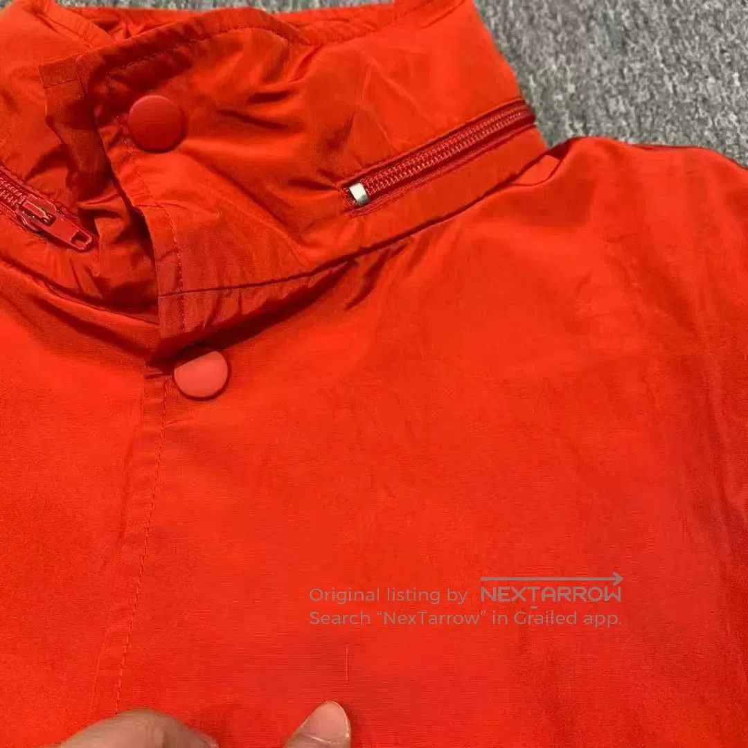 Balenciaga Balenciaga Red Embroidered Logo Jacket. Size US M / EU 48-50 / 2 - 4 Thumbnail