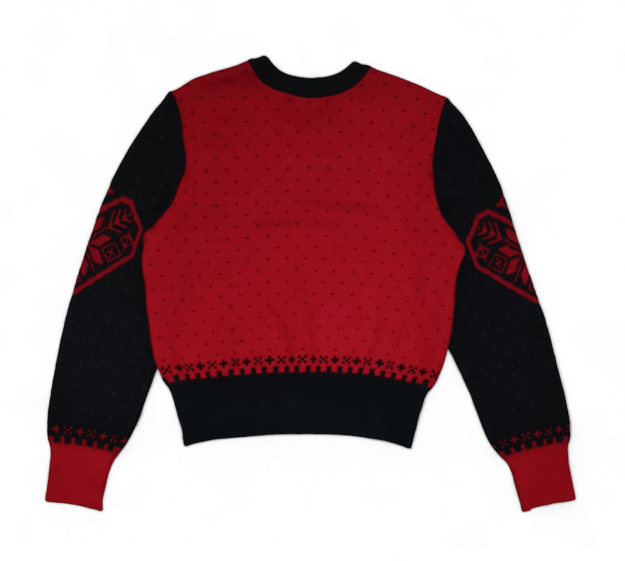 Yves Saint Laurent Vintage Yves Saint Laurent YSL Love Pattern Knit Sweatshirt Size M / US 6-8 / IT 42-44 - 4 Thumbnail
