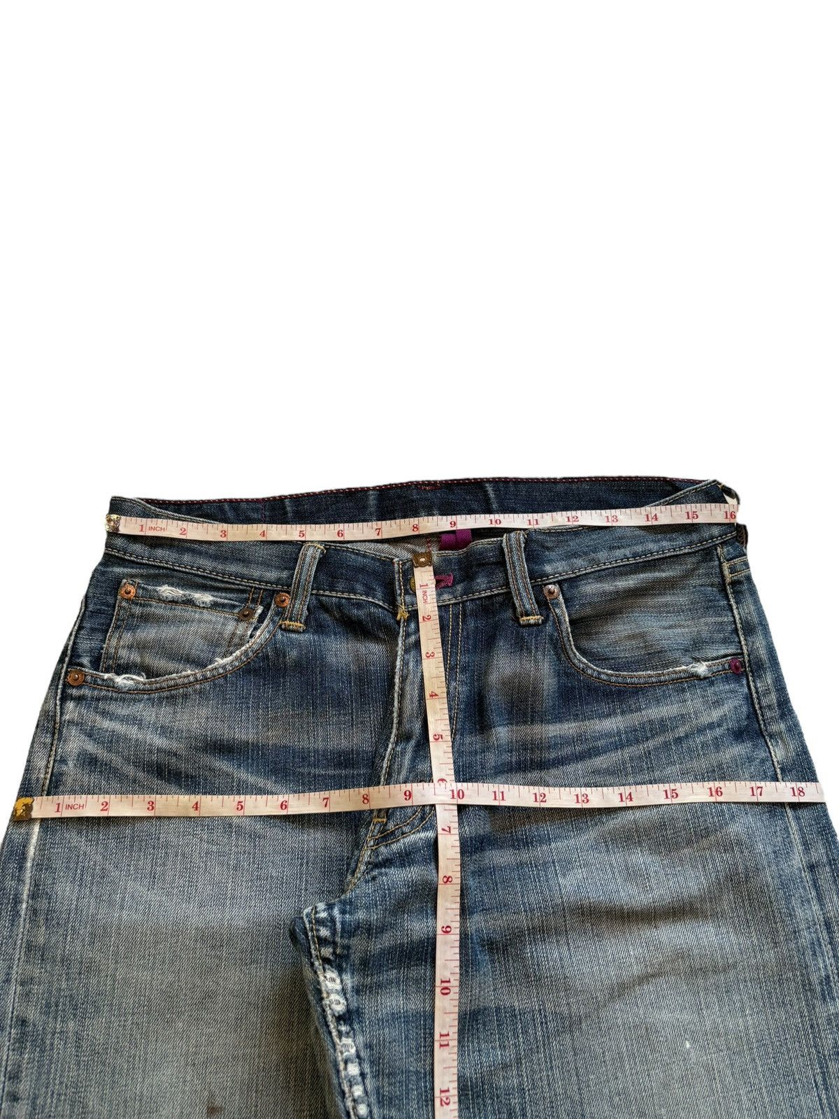 Levi's Vintage 90s Levis 503 Mud Wash Distressed Loose Baggy Jeans Size US 32 / EU 48 - 12 Thumbnail