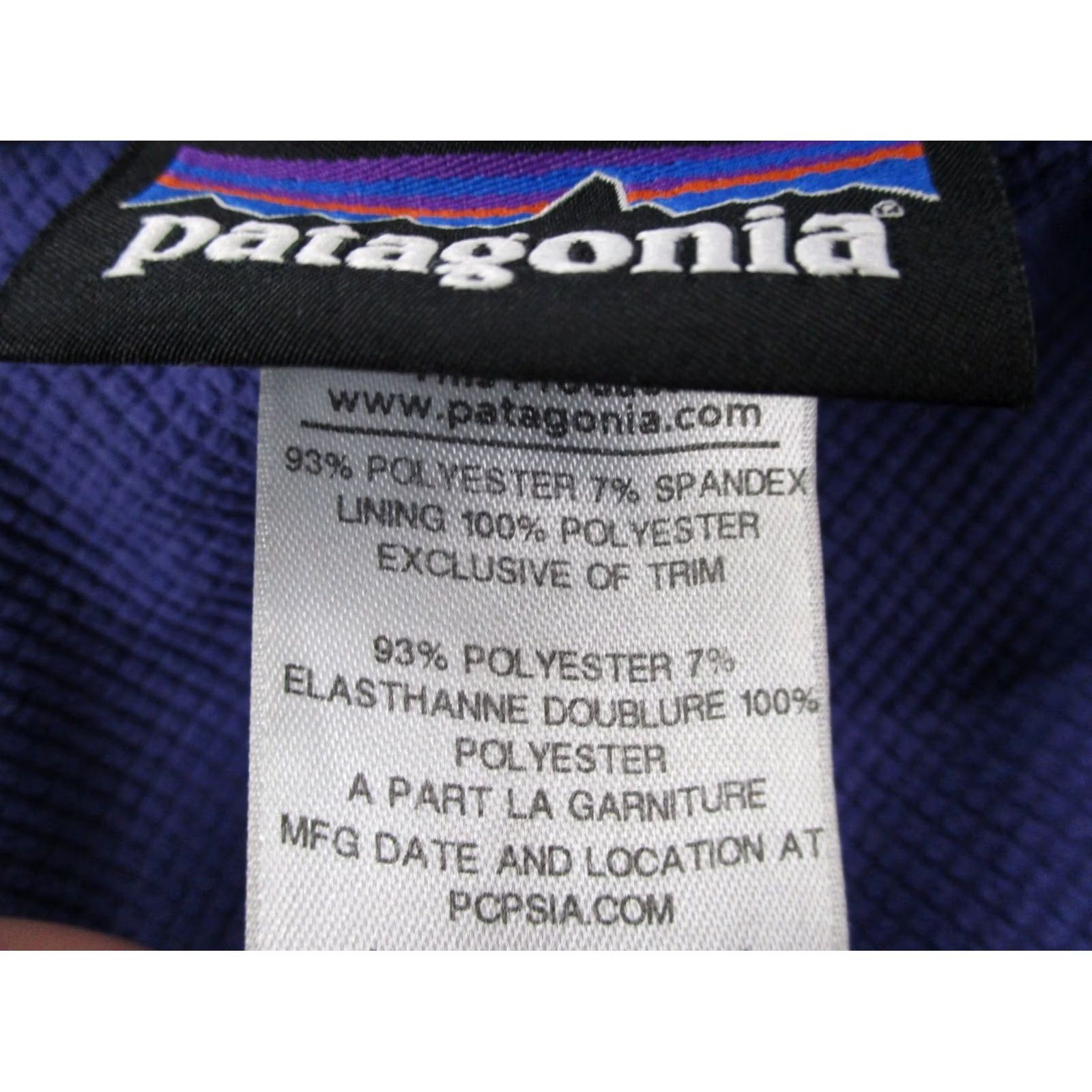 Patagonia Patagonia Jacket Women XS Blue Hoody Hiking Outdoor Rain 83350 Size XS / US 0-2 / IT 36-38 - 7 Thumbnail