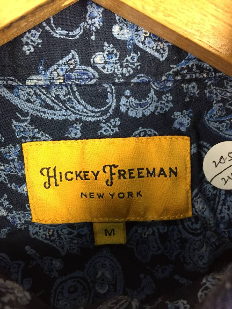 Hickey Freeman Hickey Freeman New York Paisley Contrast Polo Shirt Size US M / EU 48-50 / 2 - 7 Thumbnail
