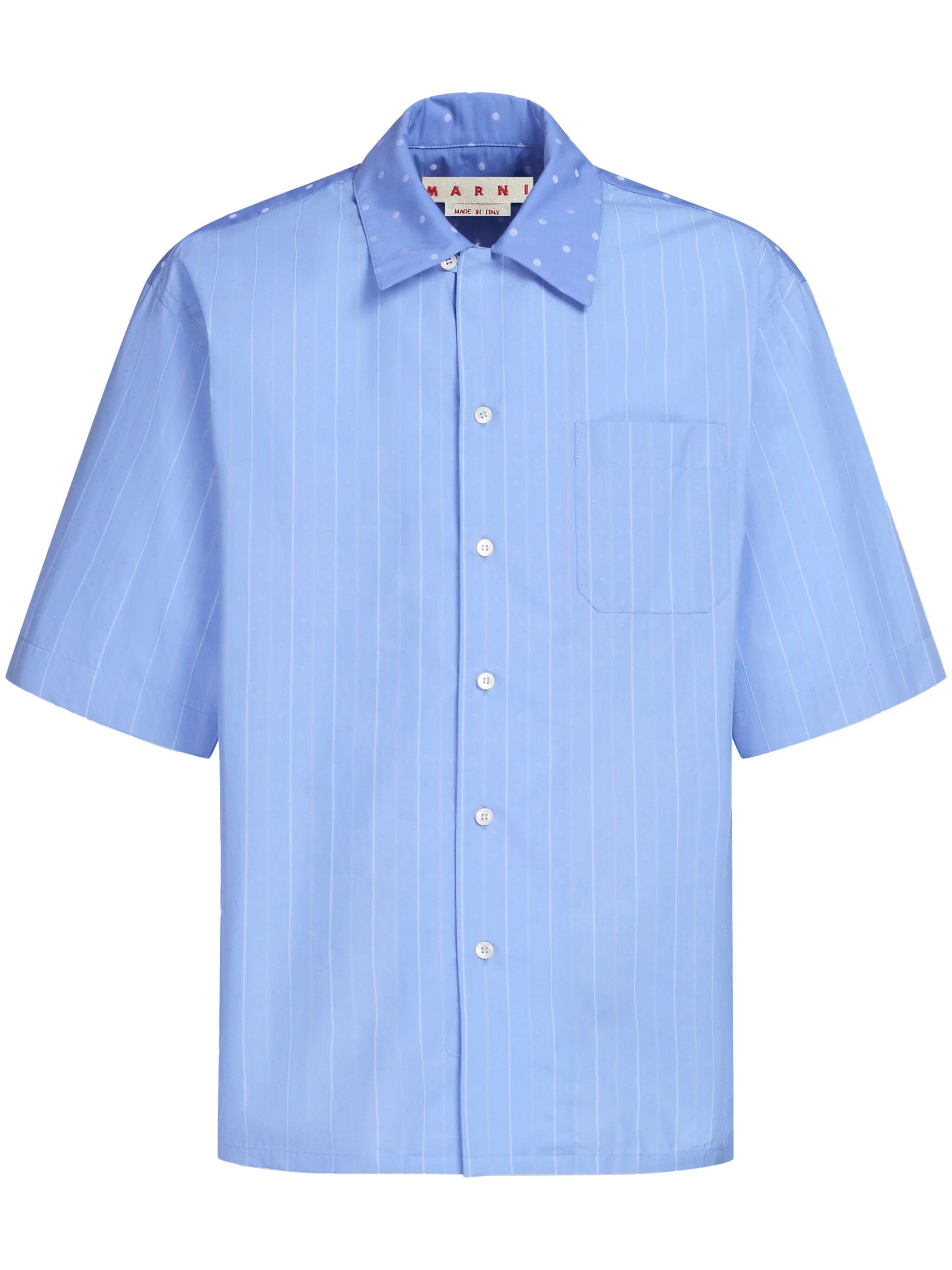 Marni o1w1db10824 Shirt in Light Blue Size US M / EU 48-50 / 2 - 1 Thumbnail