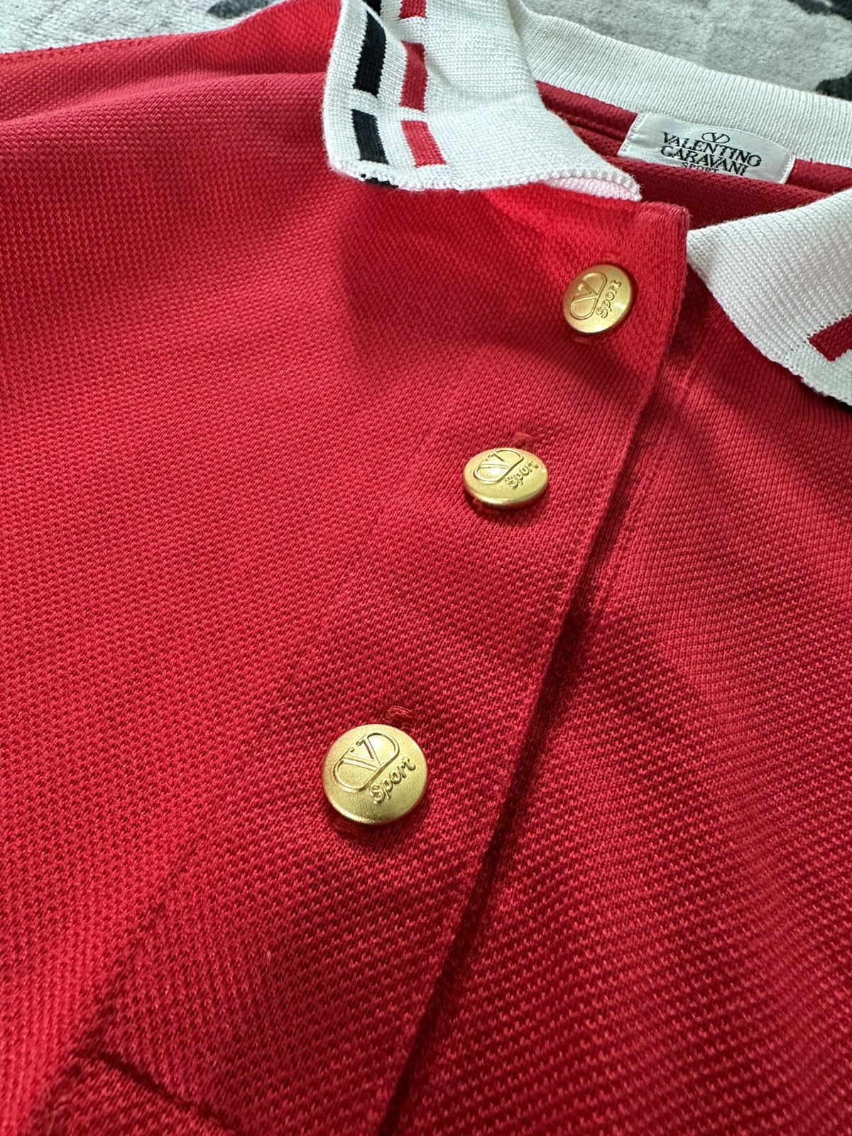 Valentino 1990s Valentino Garavani Sport polo long sleeve Size US S / EU 44-46 / 1 - 6 Thumbnail