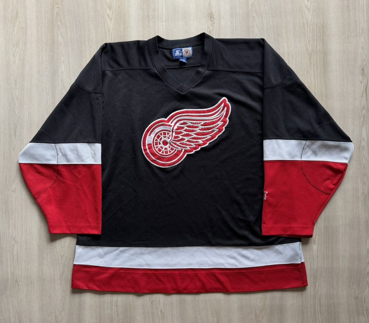Starter 90s Starters Detroit Red Wings NHL Western C Patch 2XL Size US XXL / EU 58 / 5 - 2 Thumbnail