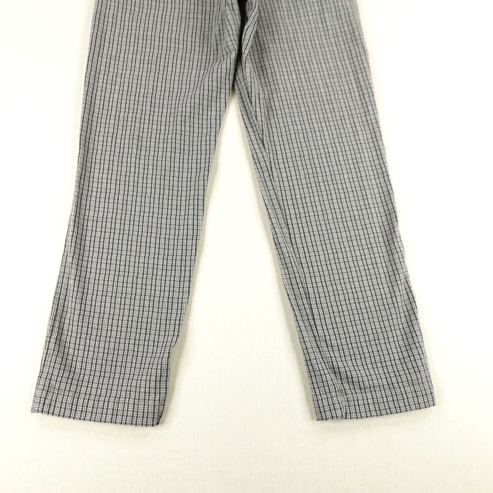 Levi's Levis Pants Mens Small Gray Plaid XX Chino EZ Elastic Waist Twill Straight Leg Size US 29 - 7 Thumbnail
